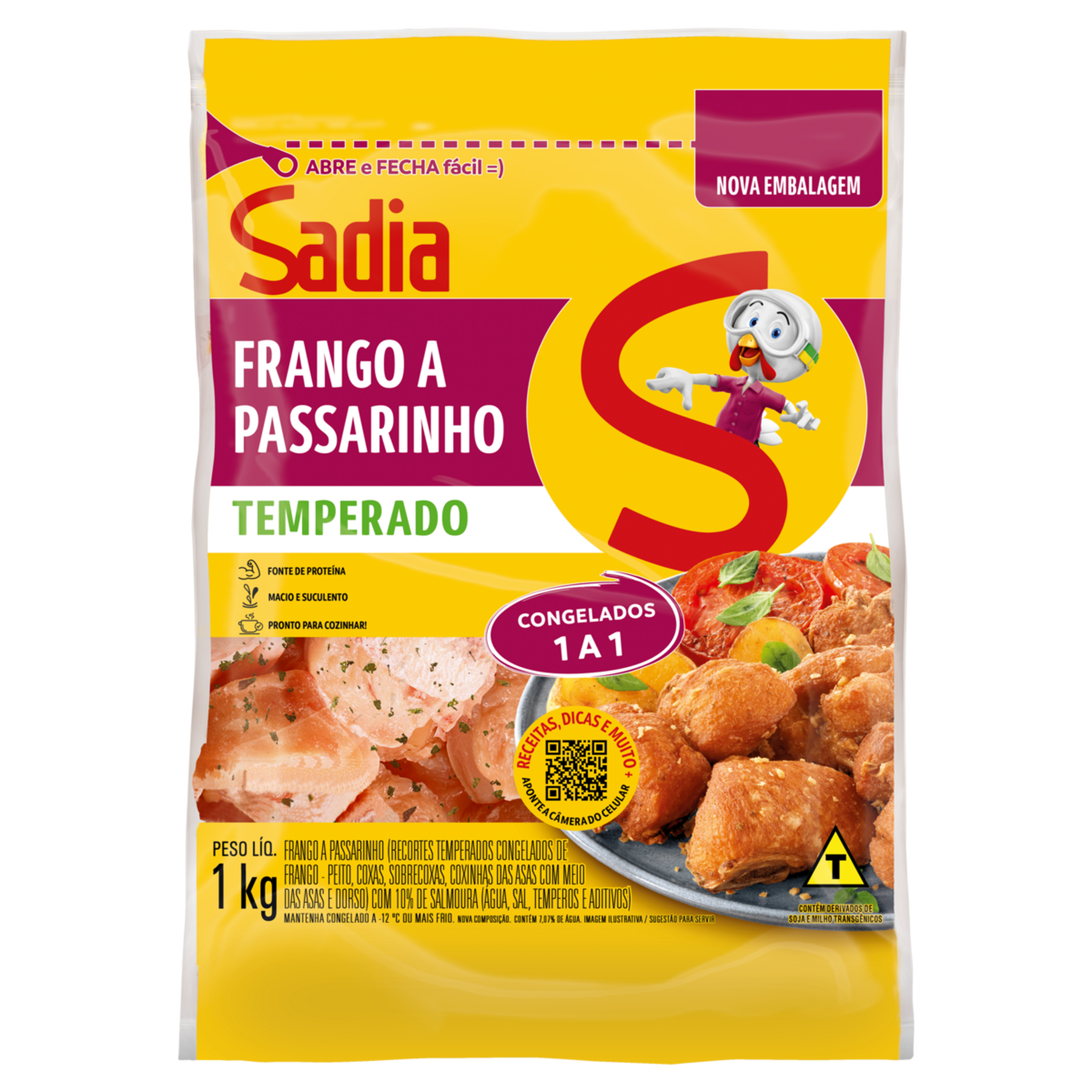 Frango a Passarinho Sadia 1kg