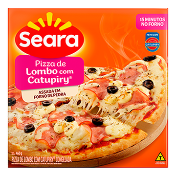 Pizza Lombo com Catupiry Seara 460g