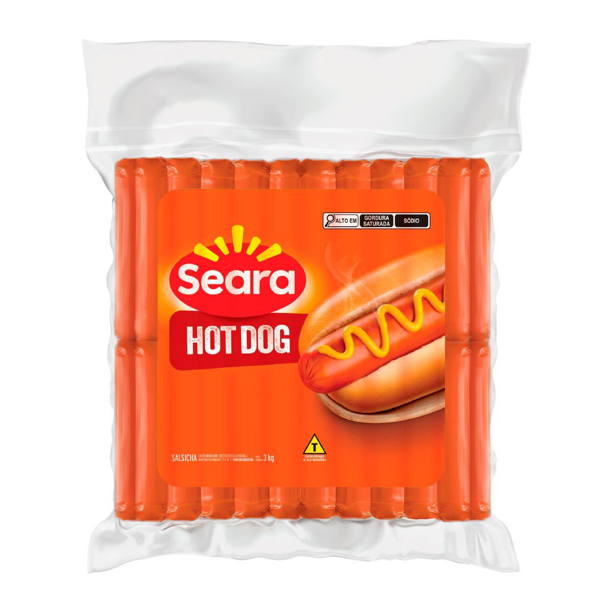 Salsicha Hot Dog Seara aprox. 451g