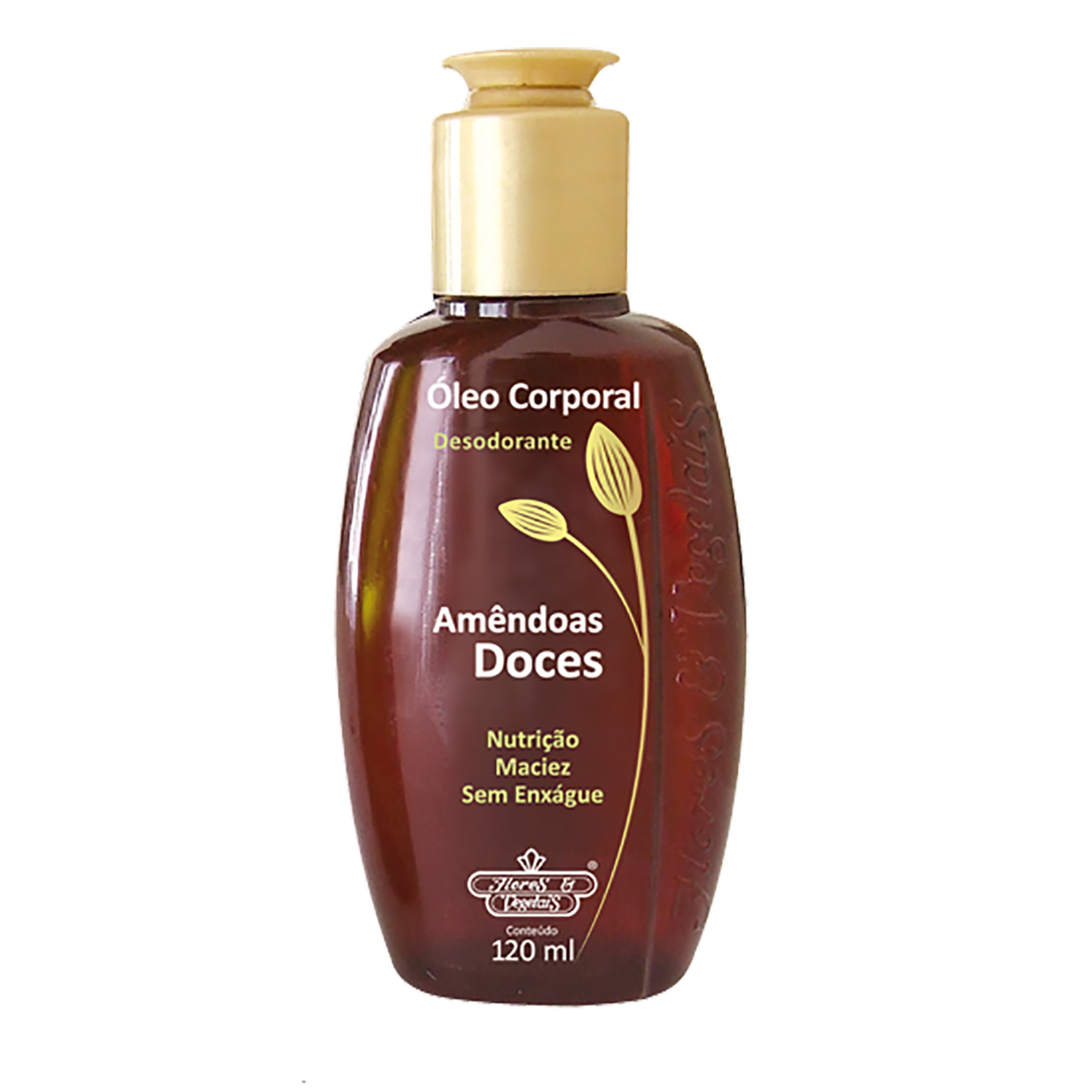 Óleo Corporal Amêndoas Doces Flores e Vegetais 120ml