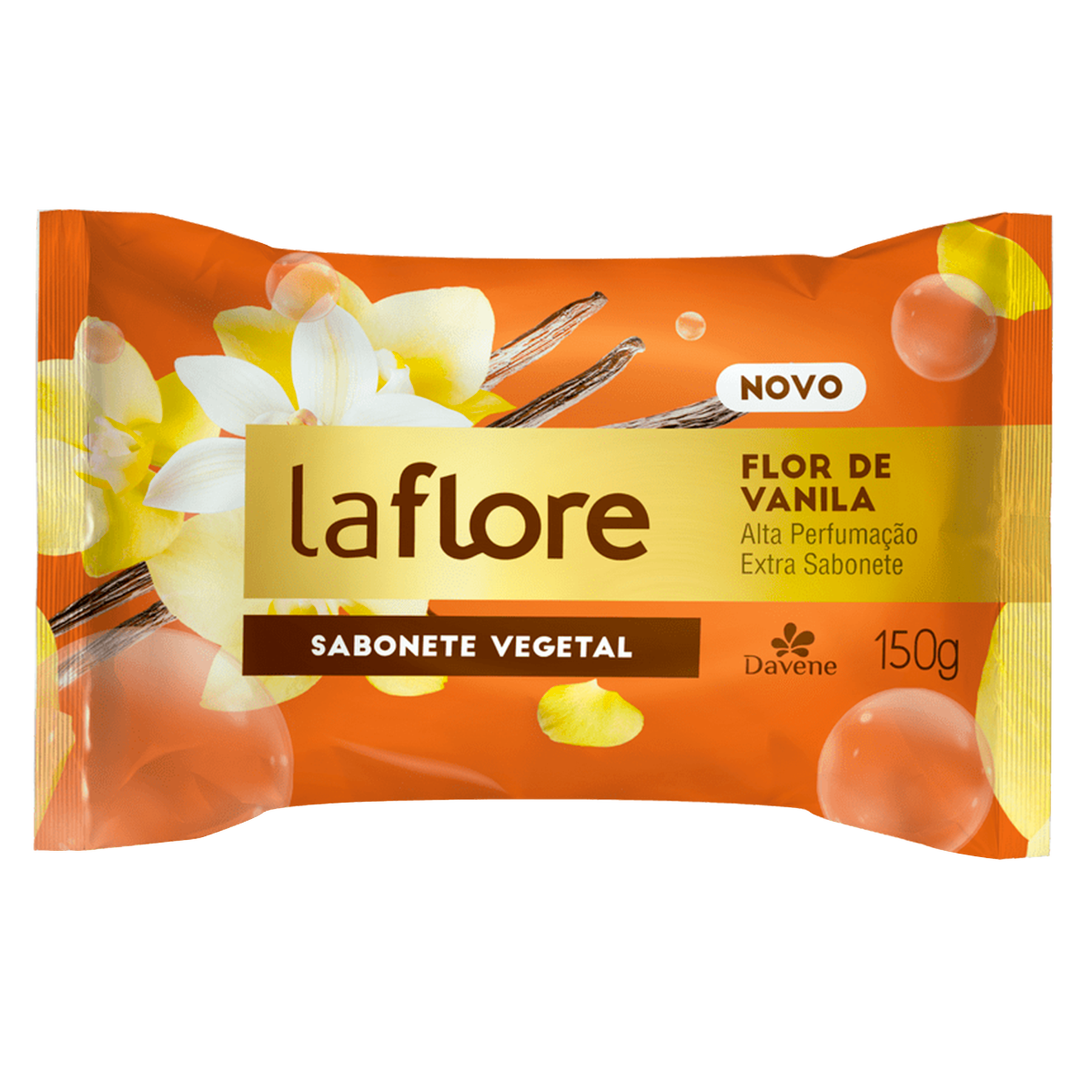 Sabonete Vegetal Flor de Vanila La Flore Davene 150g