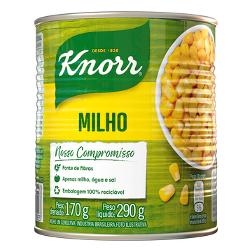 Milho Verde em Conserva Knorr Lata 170g