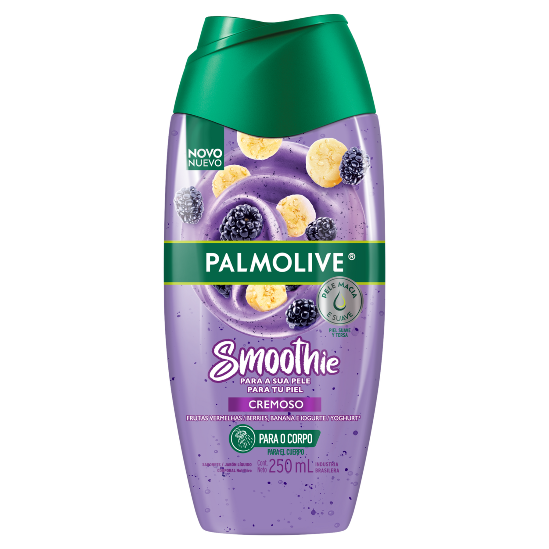 Sabonete L&iacute;quido Cremoso Smoothie Palmolive Frasco 250ml