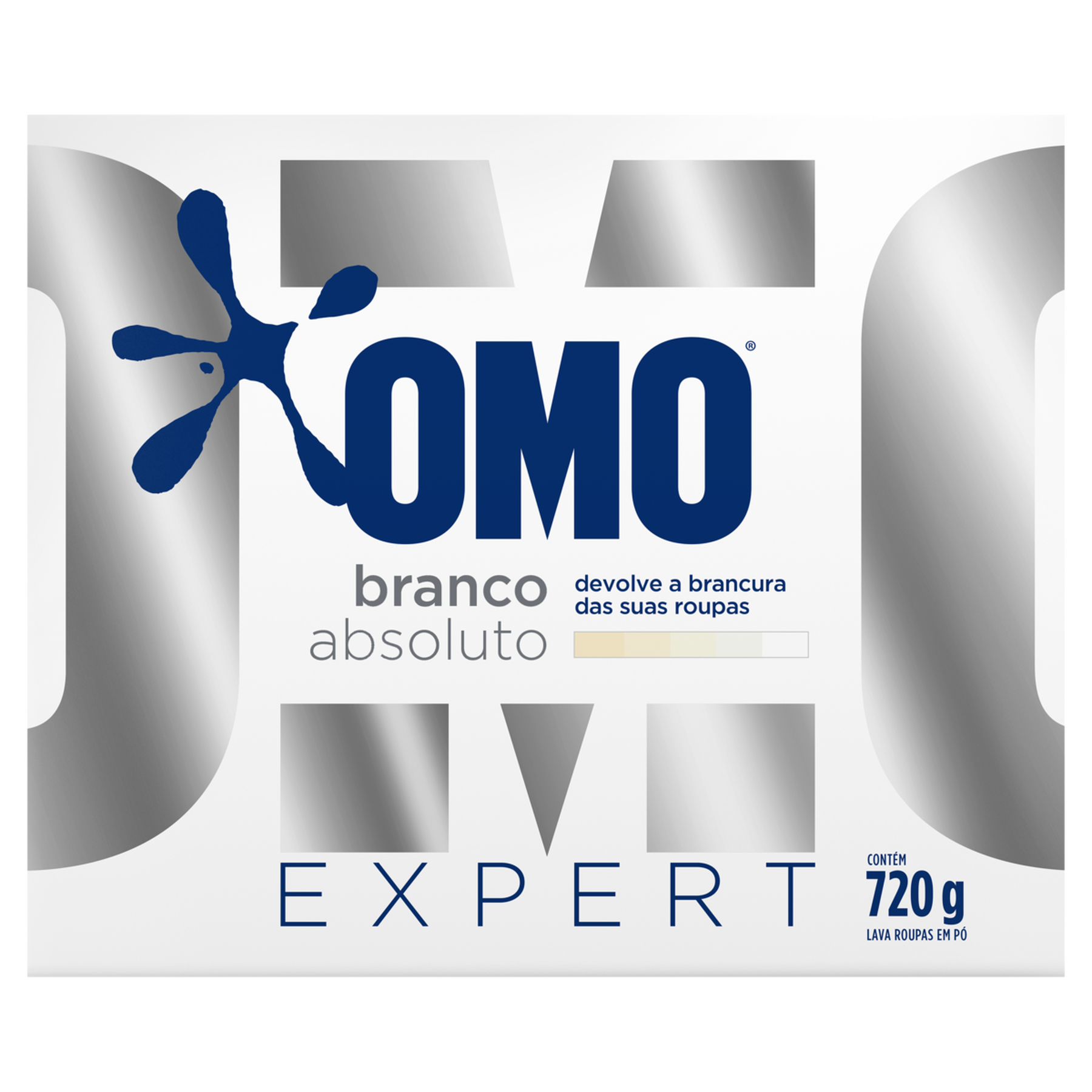 Sabão em Pó Branco Absoluto Expert Omo Caixa 720g