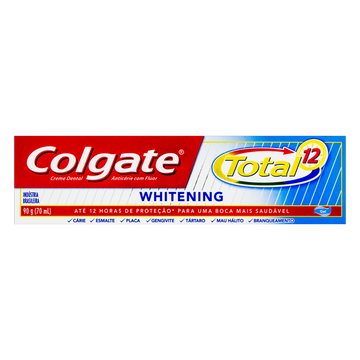 Creme Dental Whitening Colgate Total 12 Caixa 90g