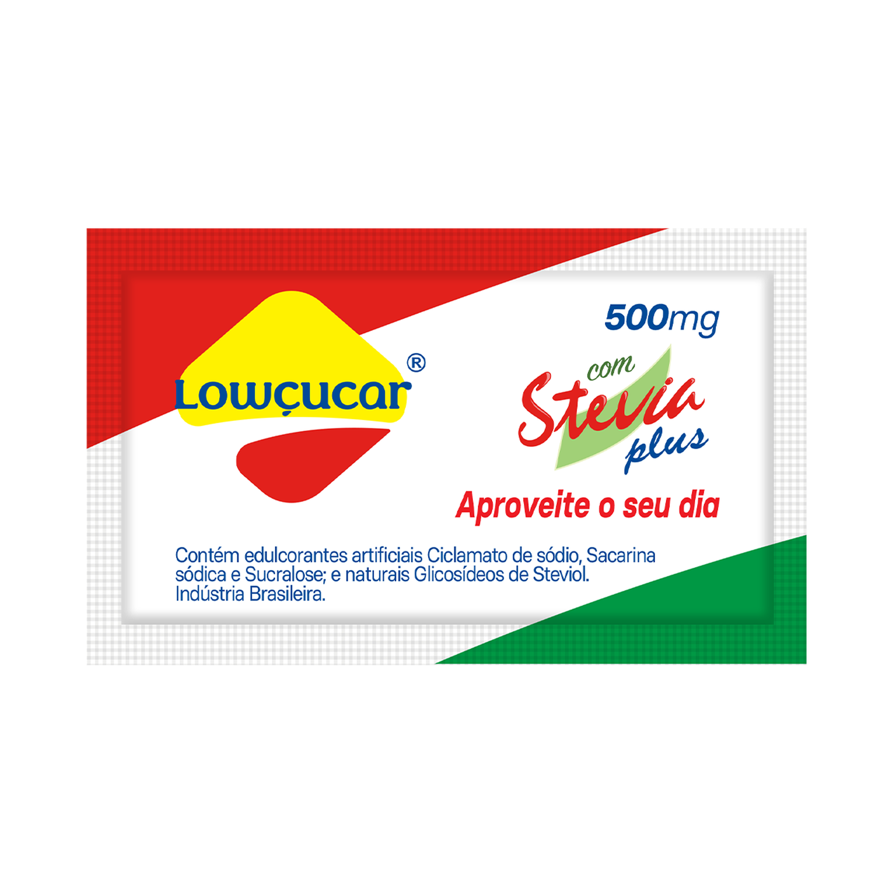 Adoçante em Pó Stevia Lowçucar Plus Caixa 25g C/50 Unidades