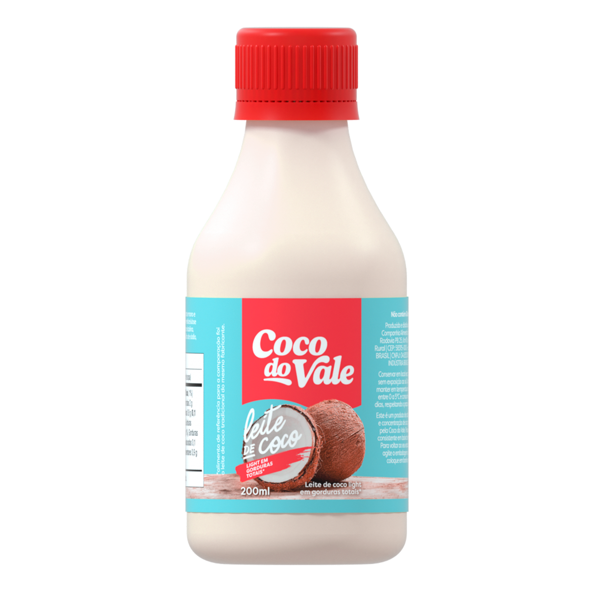 Leite de Coco Light Coco do Vale 200ml