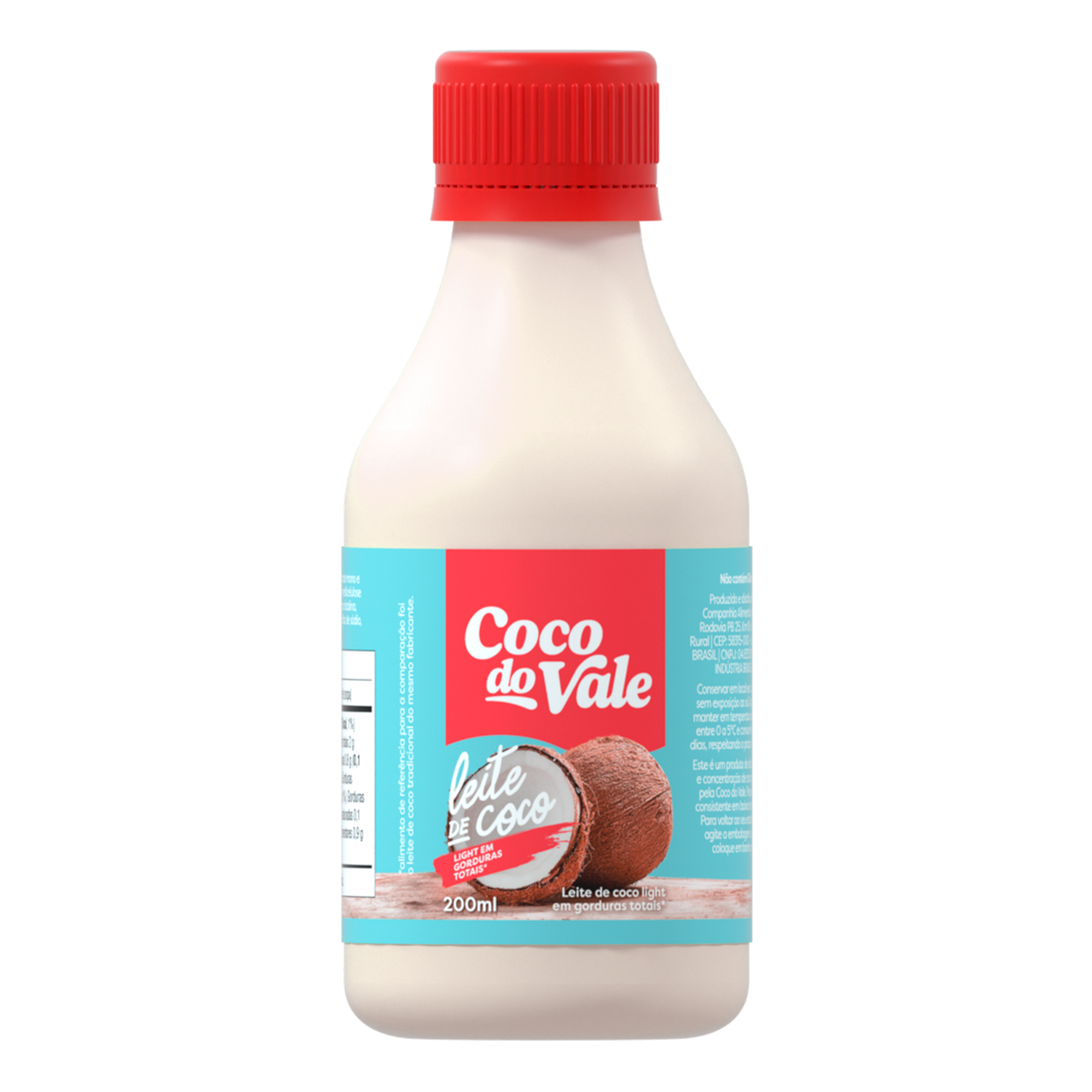 Leite de Coco Light Coco do Vale 200ml