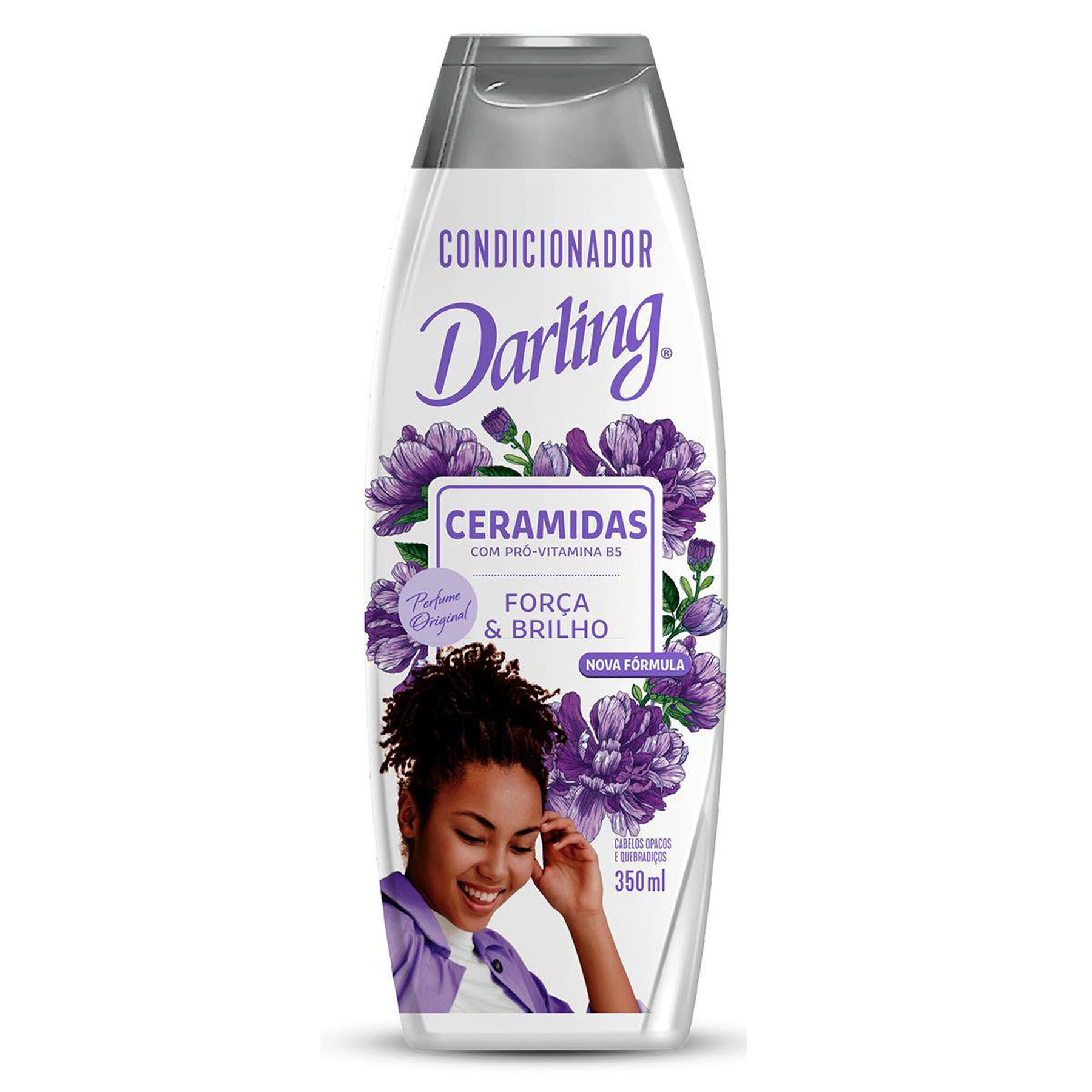 Condicionador Ceramidas Força e Brilho Darling Frasco 350ml 