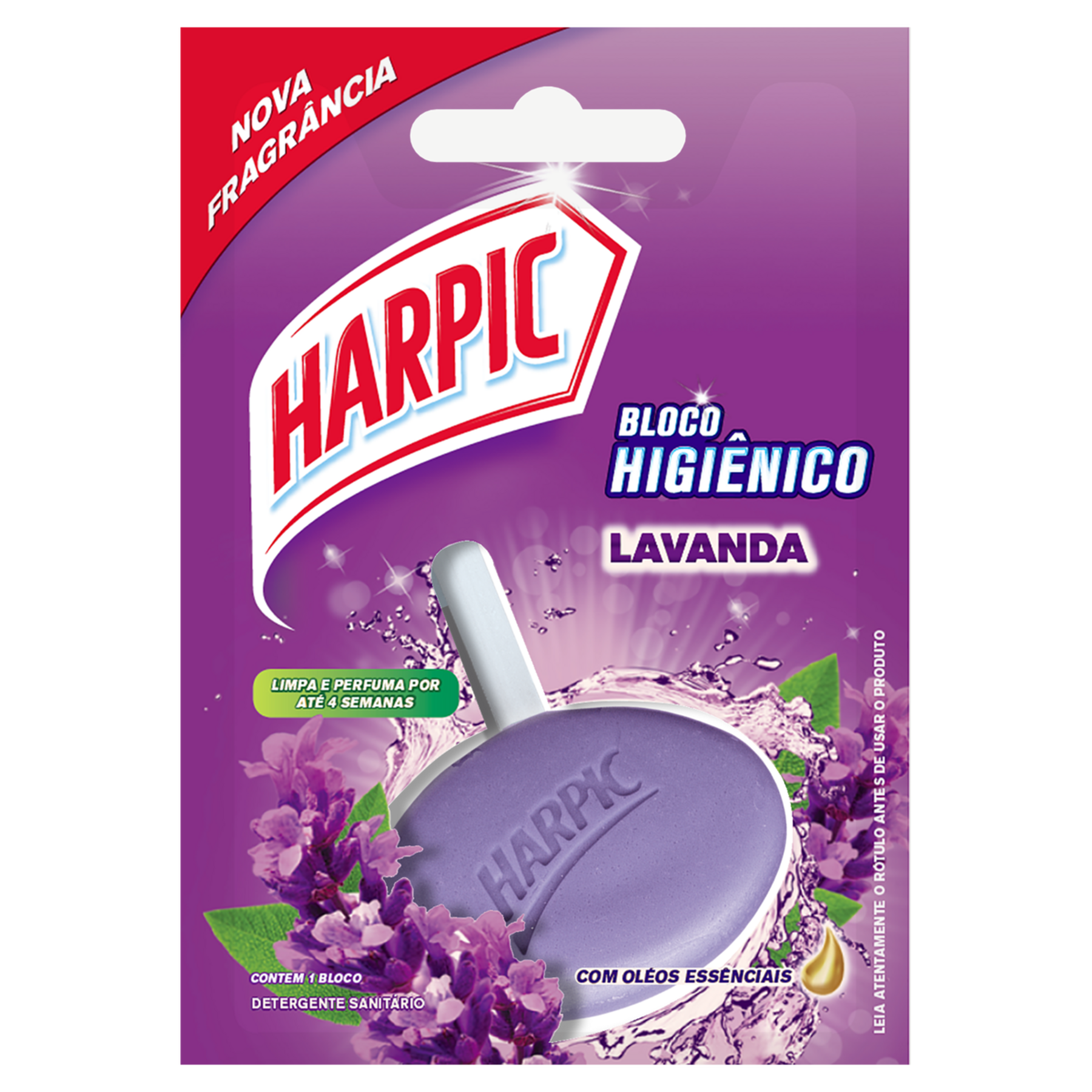 Detergente Sanit&aacute;rio Bloco Lavanda Harpic&nbsp;