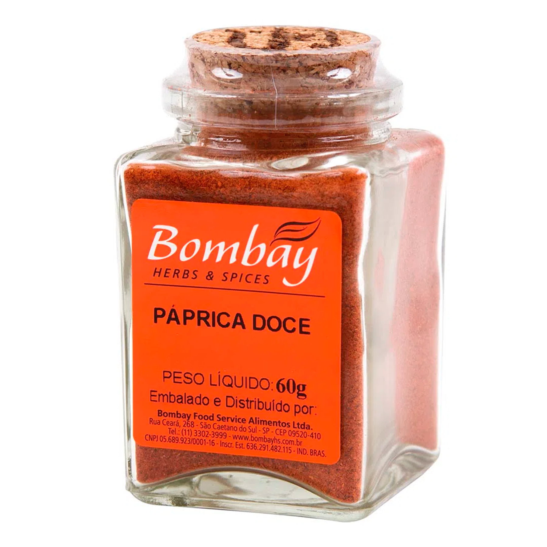 P&aacute;prica Doce Bombay Vidro 60g