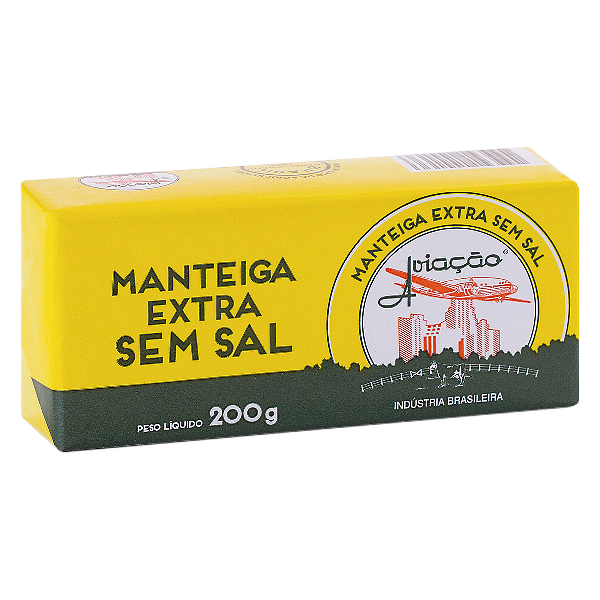 Manteiga sem Sal Avia&ccedil;&atilde;o 200g