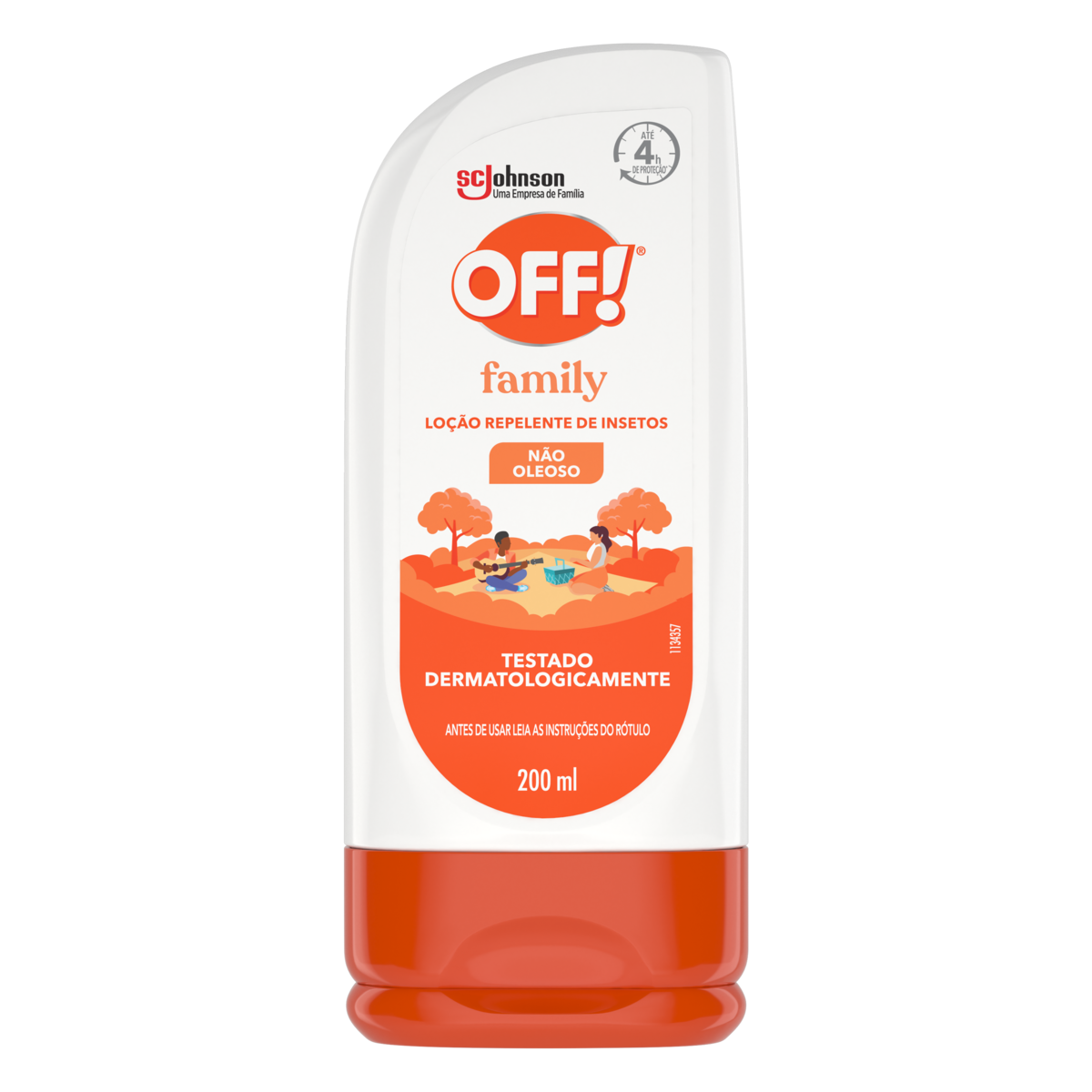 Repelente Lo&ccedil;&atilde;o Off! Family Frasco 200ml