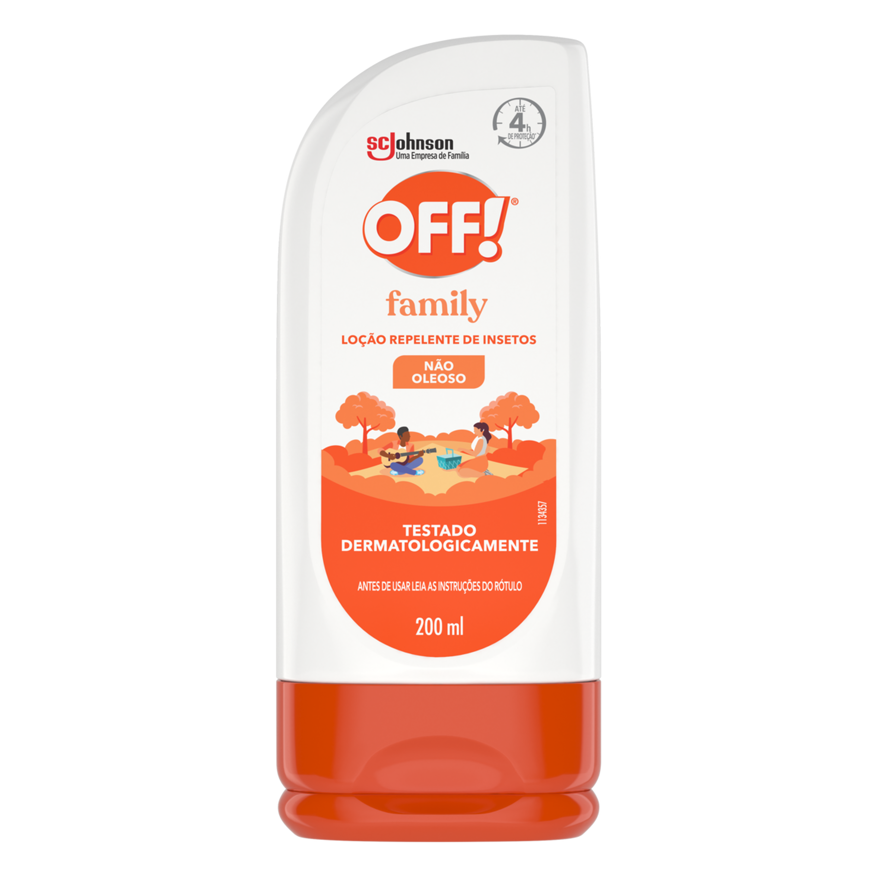 Repelente Loção Off! Family Frasco 200ml