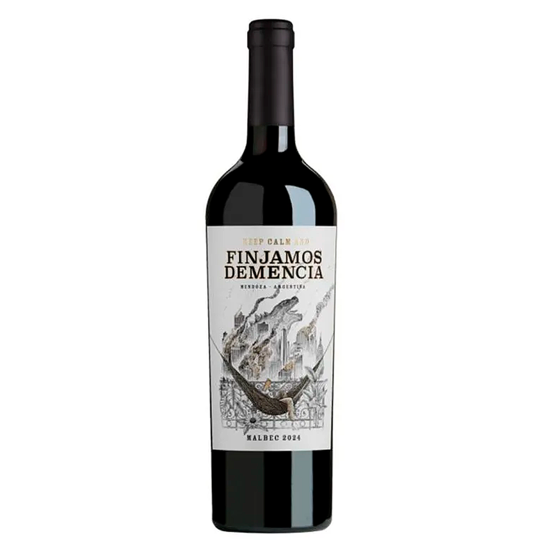 Vinho Tinto Malbec Finjamos Demencia Garrafa 750ml