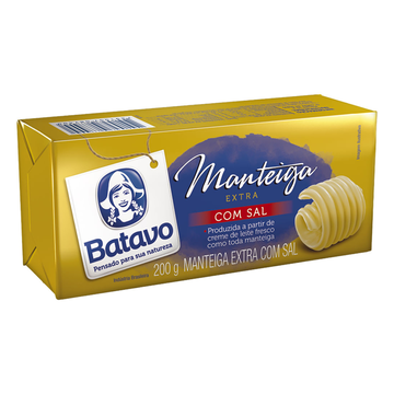 Manteiga com Sal Batavo 200g