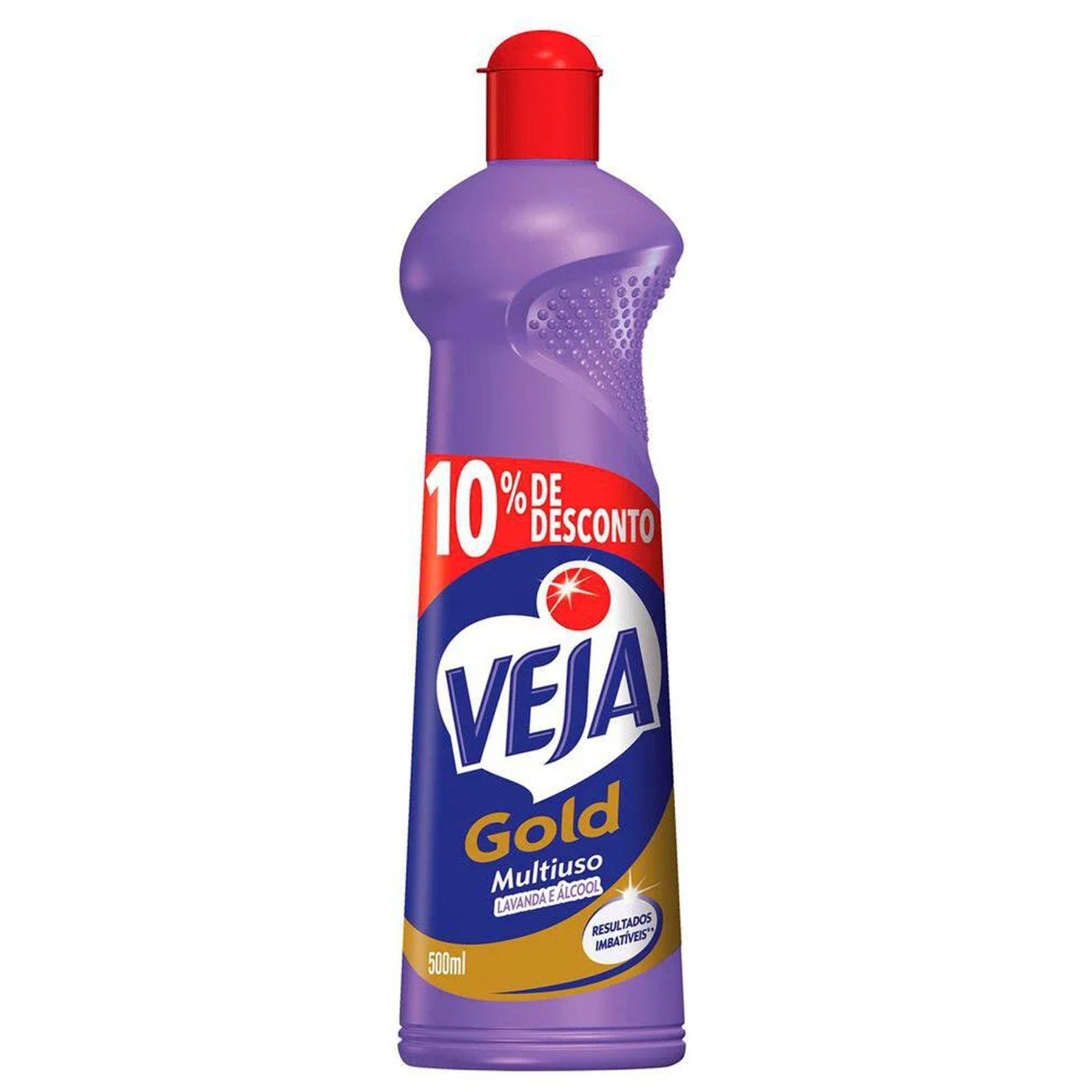 Limpador Multiuso Lavanda e &Aacute;lcool Veja Squeeze 500ml Gr&aacute;tis 10% de Desconto&nbsp;