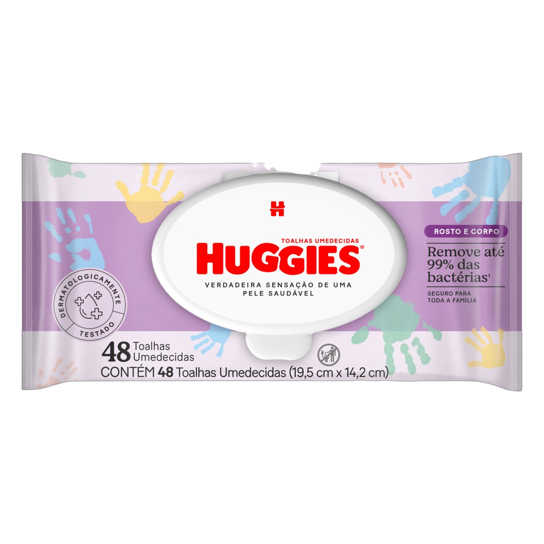 Toalha Umedecida Huggies Pacote 48 Folhas