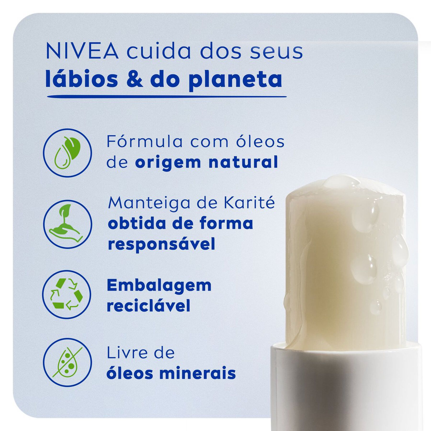 Protetor Original Care Labial Nivea Blister 4,8g