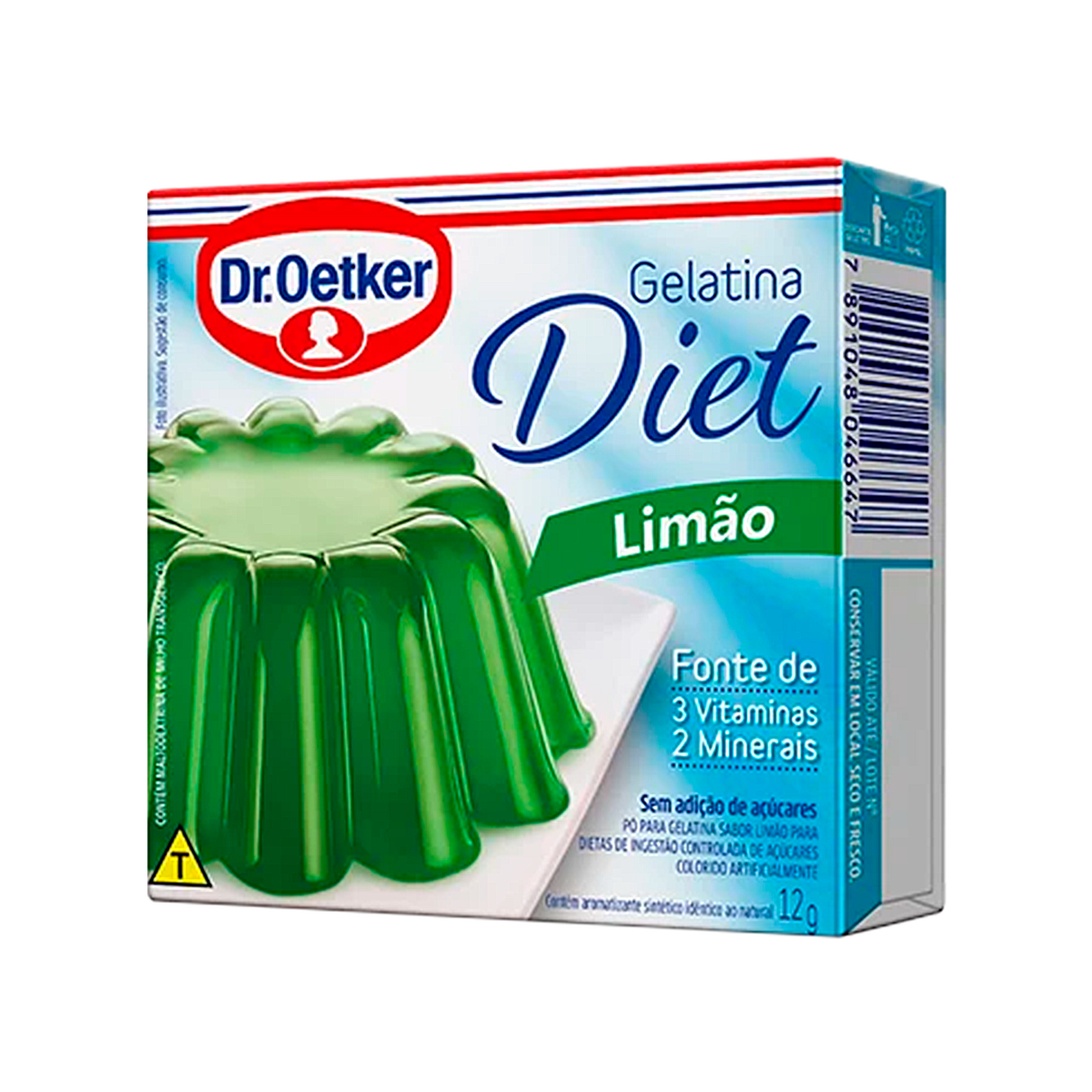 Gelatina Diet de Limão Dr. Oetker 12g