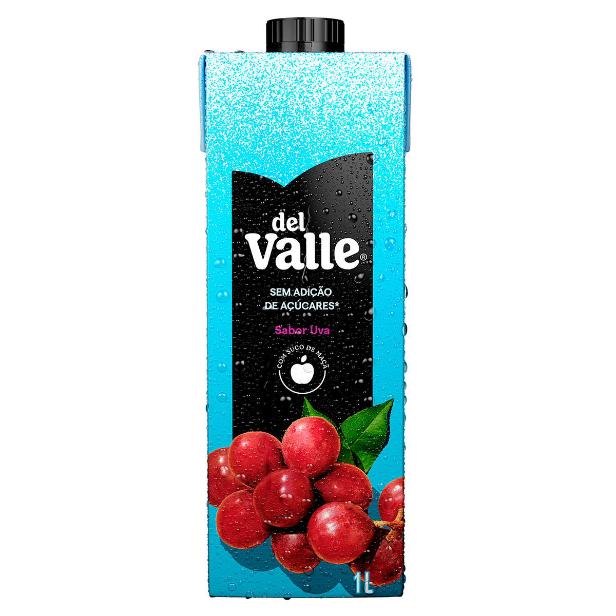 N&eacute;ctar de Uva Sem Adi&ccedil;&atilde;o de A&ccedil;&uacute;cares Del Valle 1l