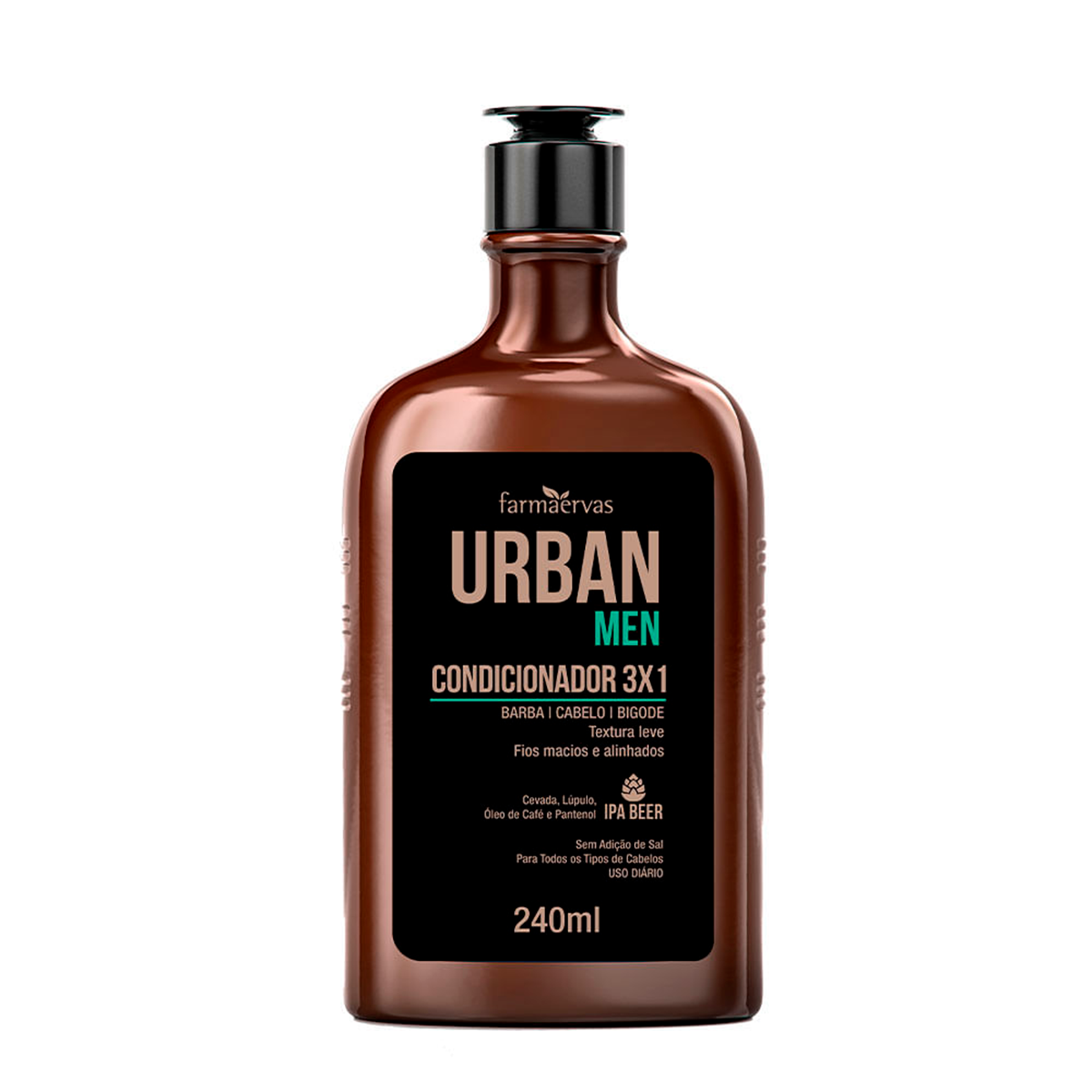 Condicionador 3 em 1 Urban Men IPA 240ml
