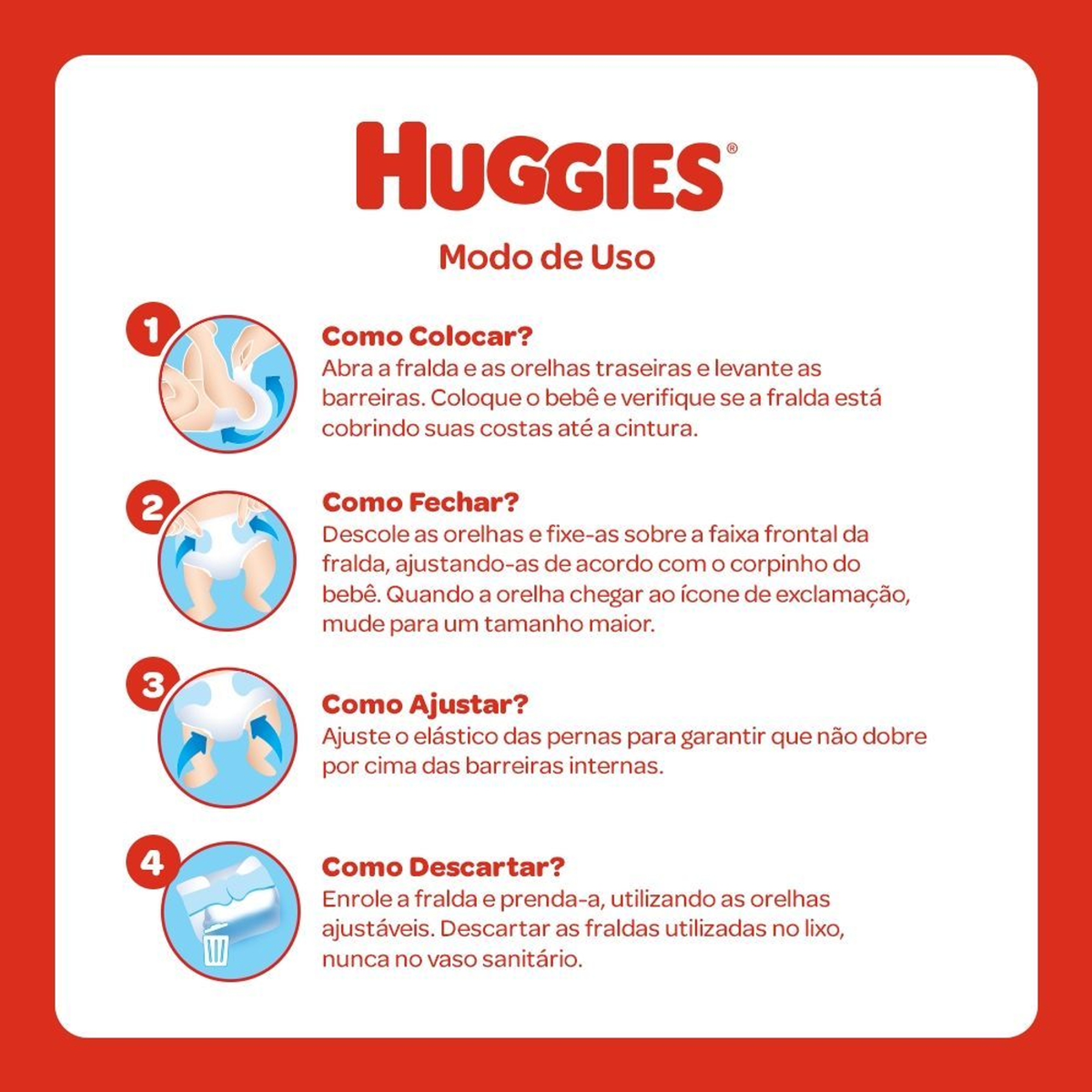 Fralda Descartável Recém Nascido Natural Care Huggies Tam. RN Pacote C/34 Unidades