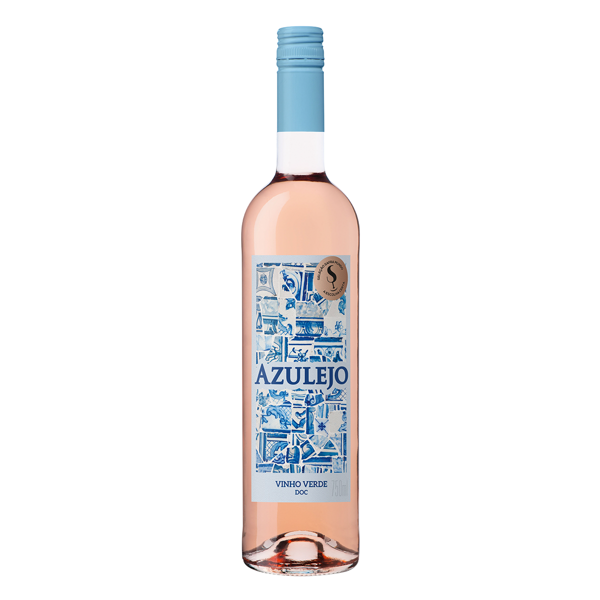 Vinho Ros&eacute; Verde Azulejo Garrafa 750ml