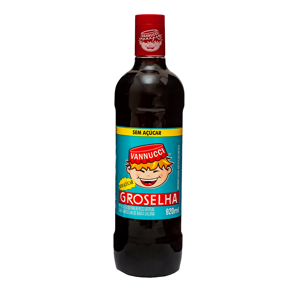 Groselha Sem A&ccedil;&uacute;car Vannucci 920ml