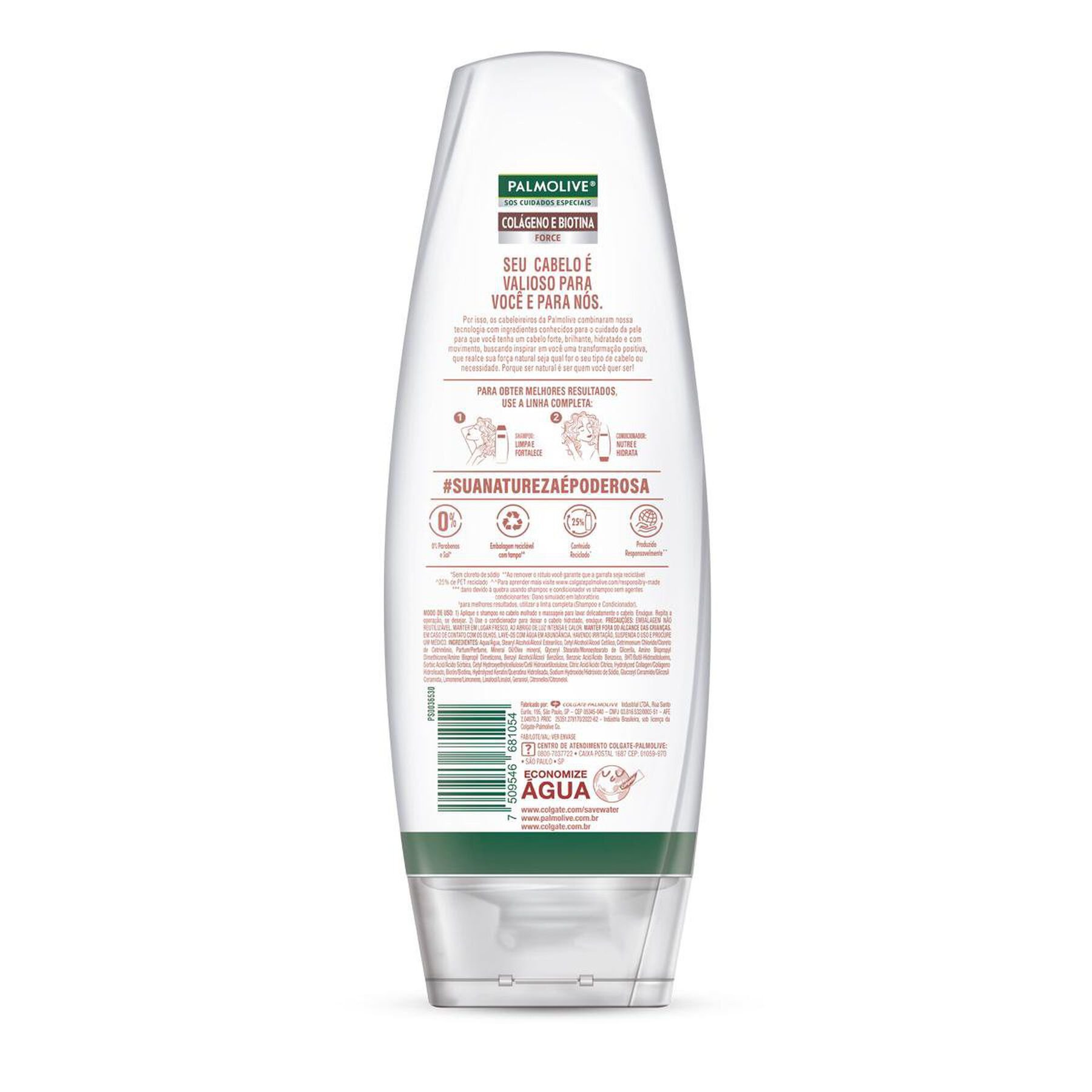 Condicionador Force SOS Cuidados Especiais Palmolive Frasco 350ml