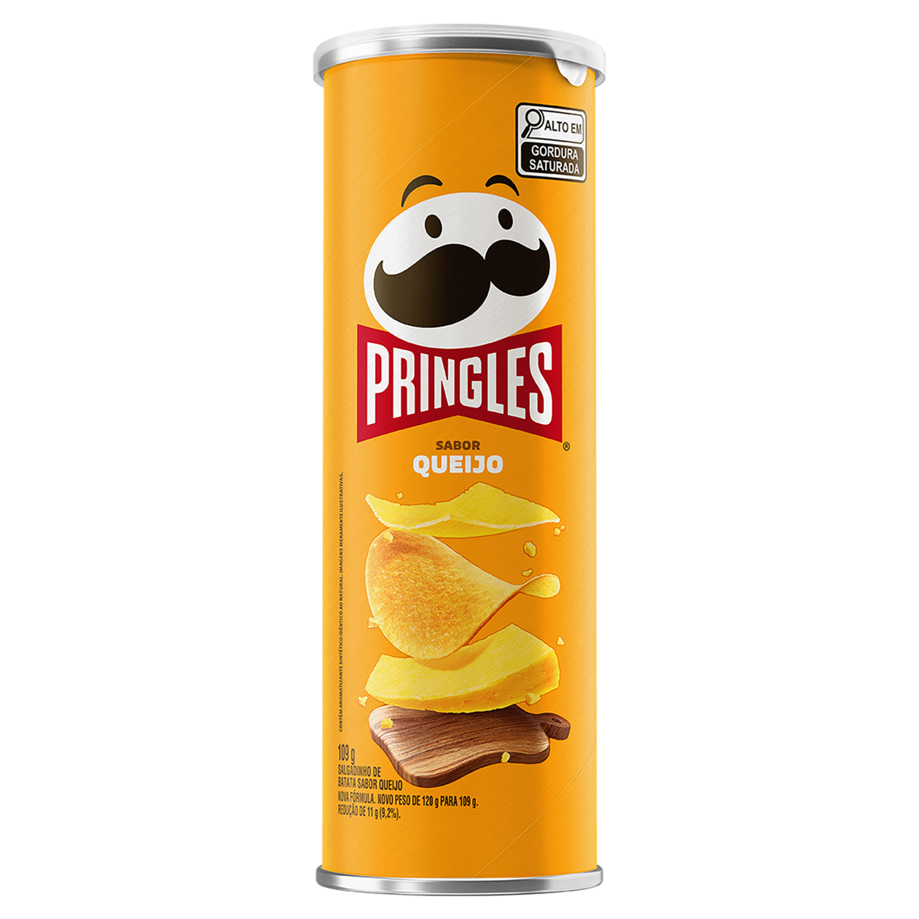 Salgadinho de Batata Queijo Pringles Tubo 109g