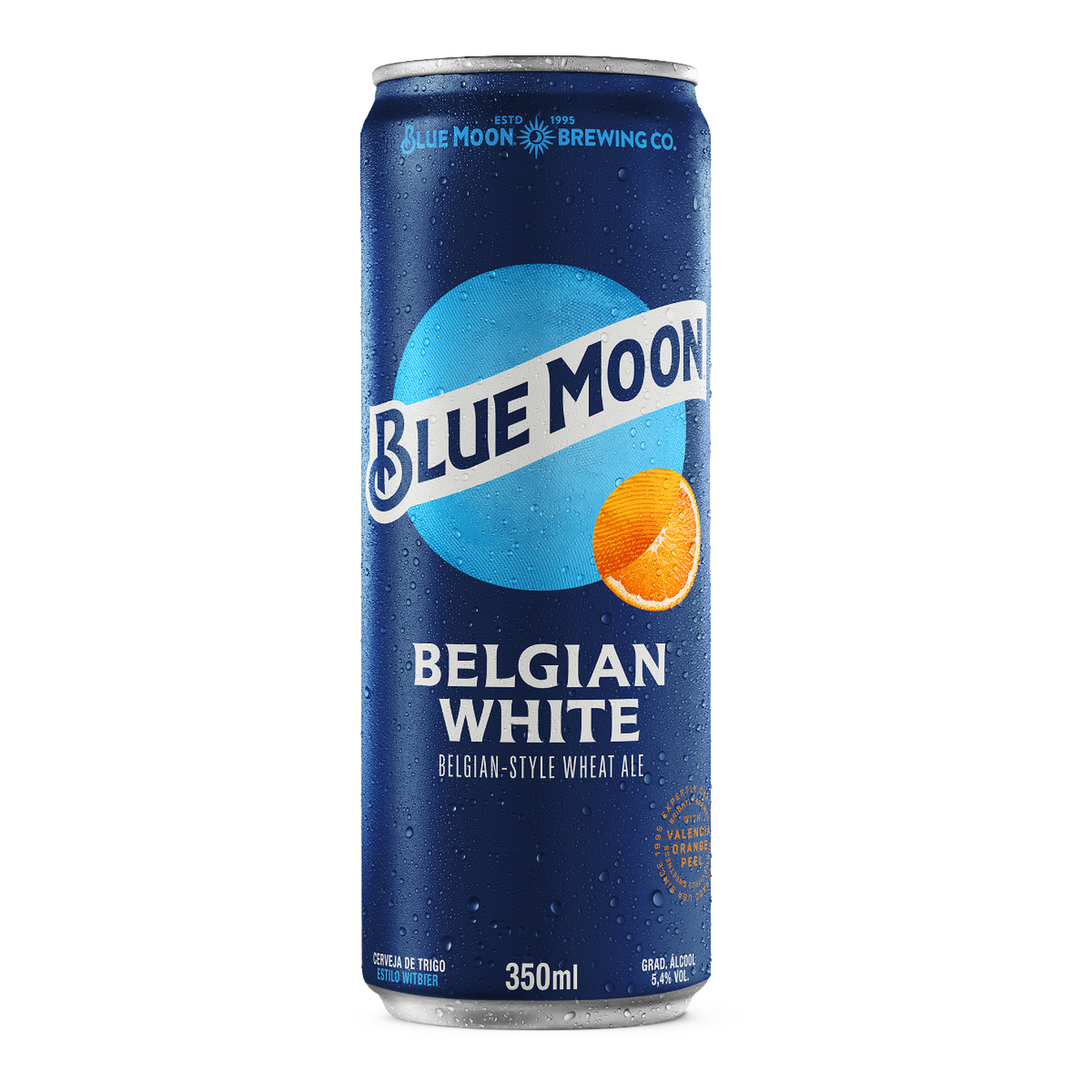 Cerveja Witbier Blue Moon Lata 350ml