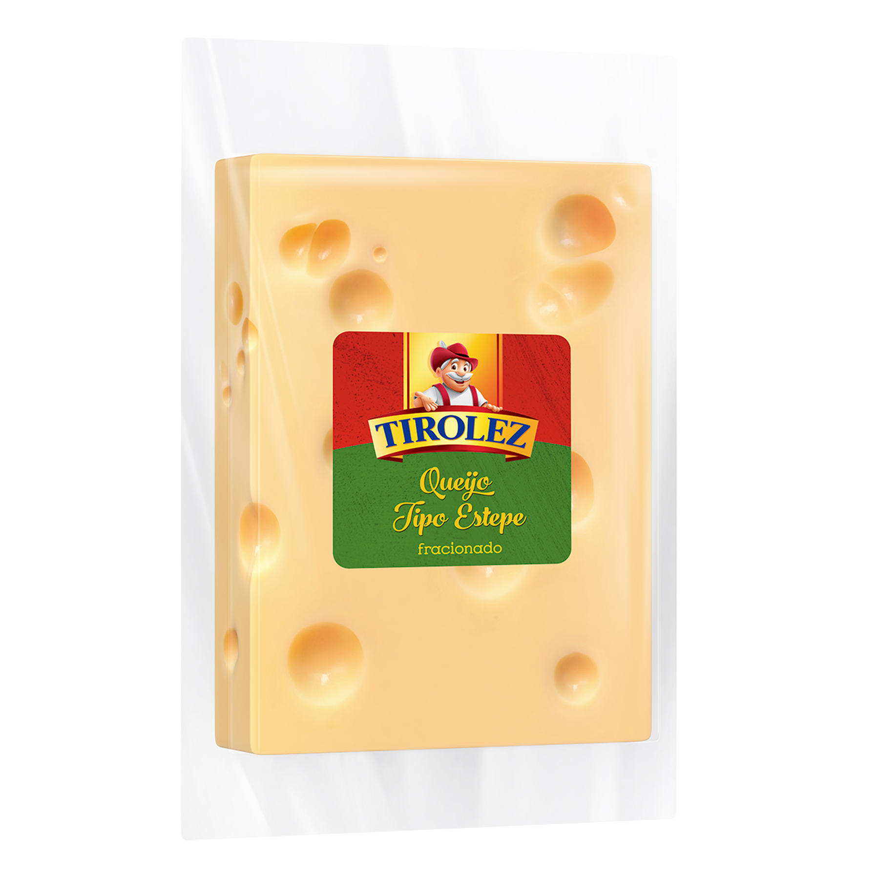 Queijo Estepe Tirolez Peda&ccedil;o aprox. 200g