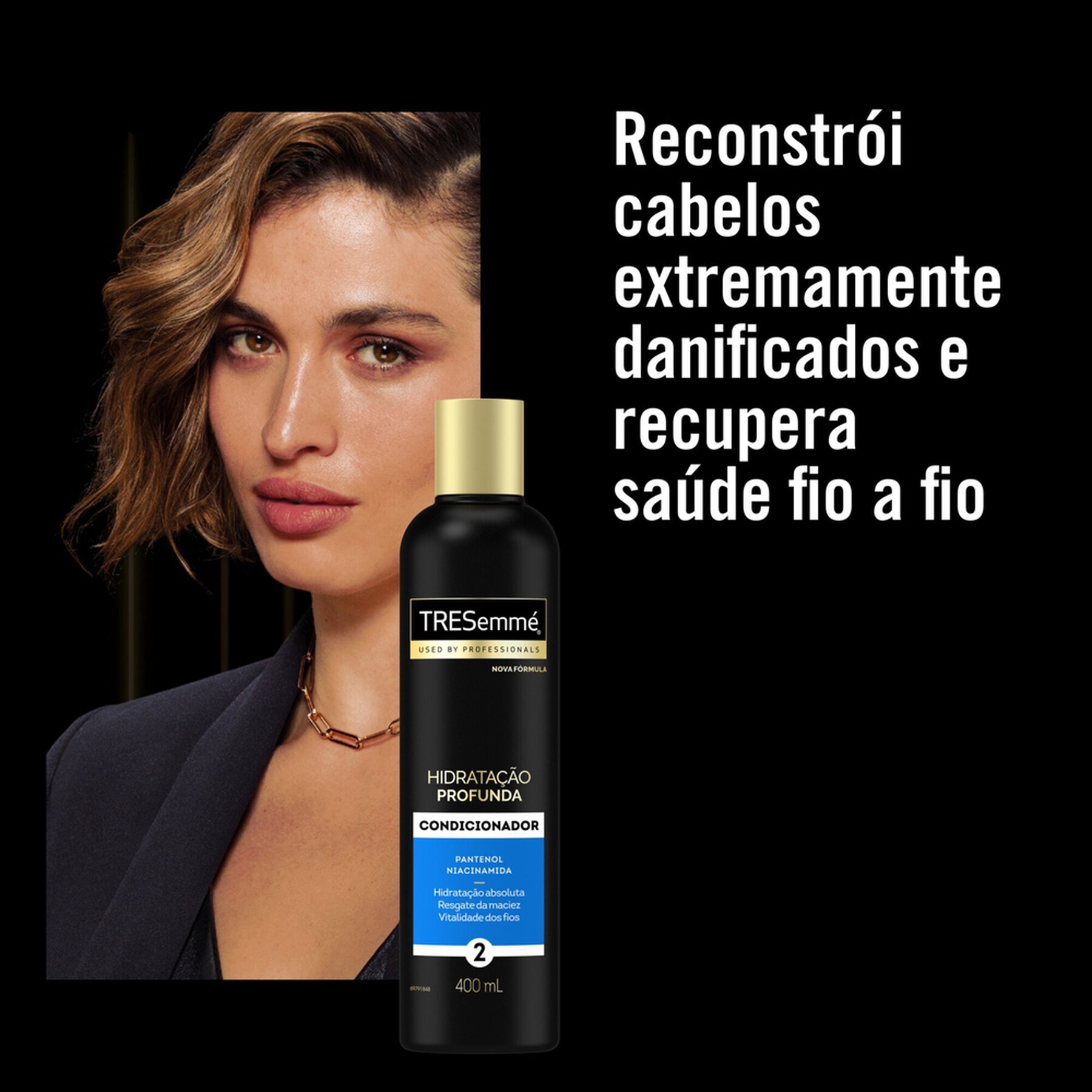 Condicionador Hidratação Profunda Tresemmé Frasco 400ml