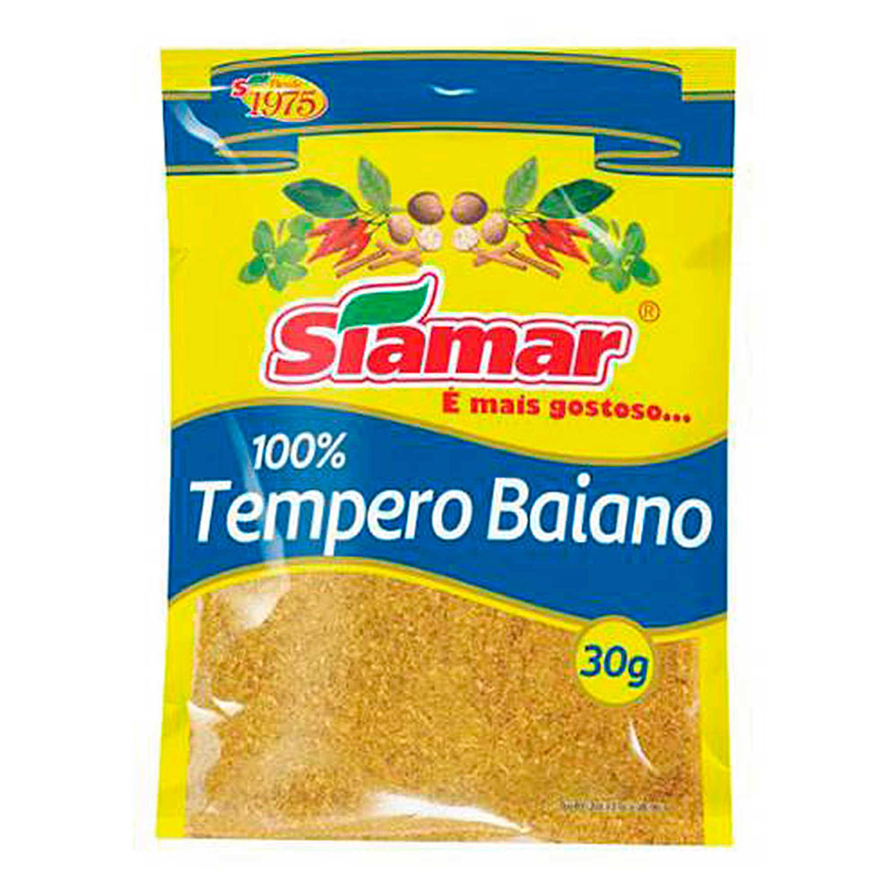 Tempero Baiano Siamar Pacote 30g&nbsp;