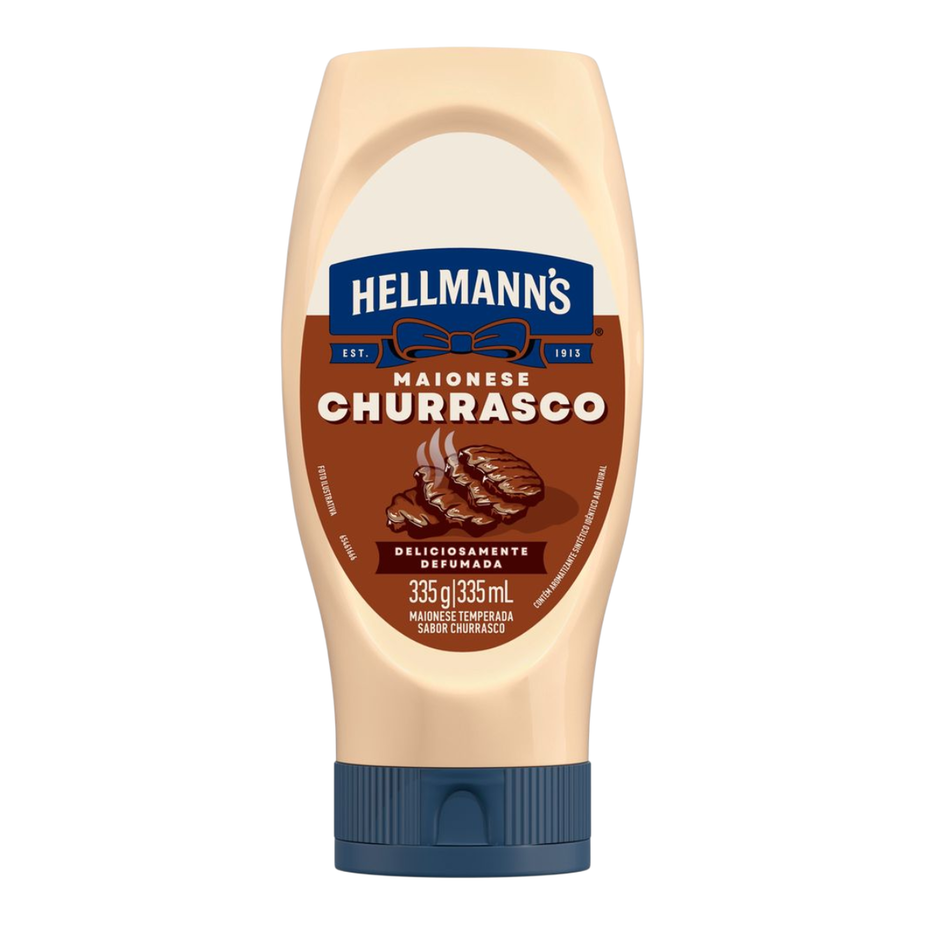 Maionese Churrasco Hellmann's Squeeze 335g