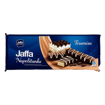 Biscoito Wafer Recheado Tiramisu Napolitanke Jaffa 145g
