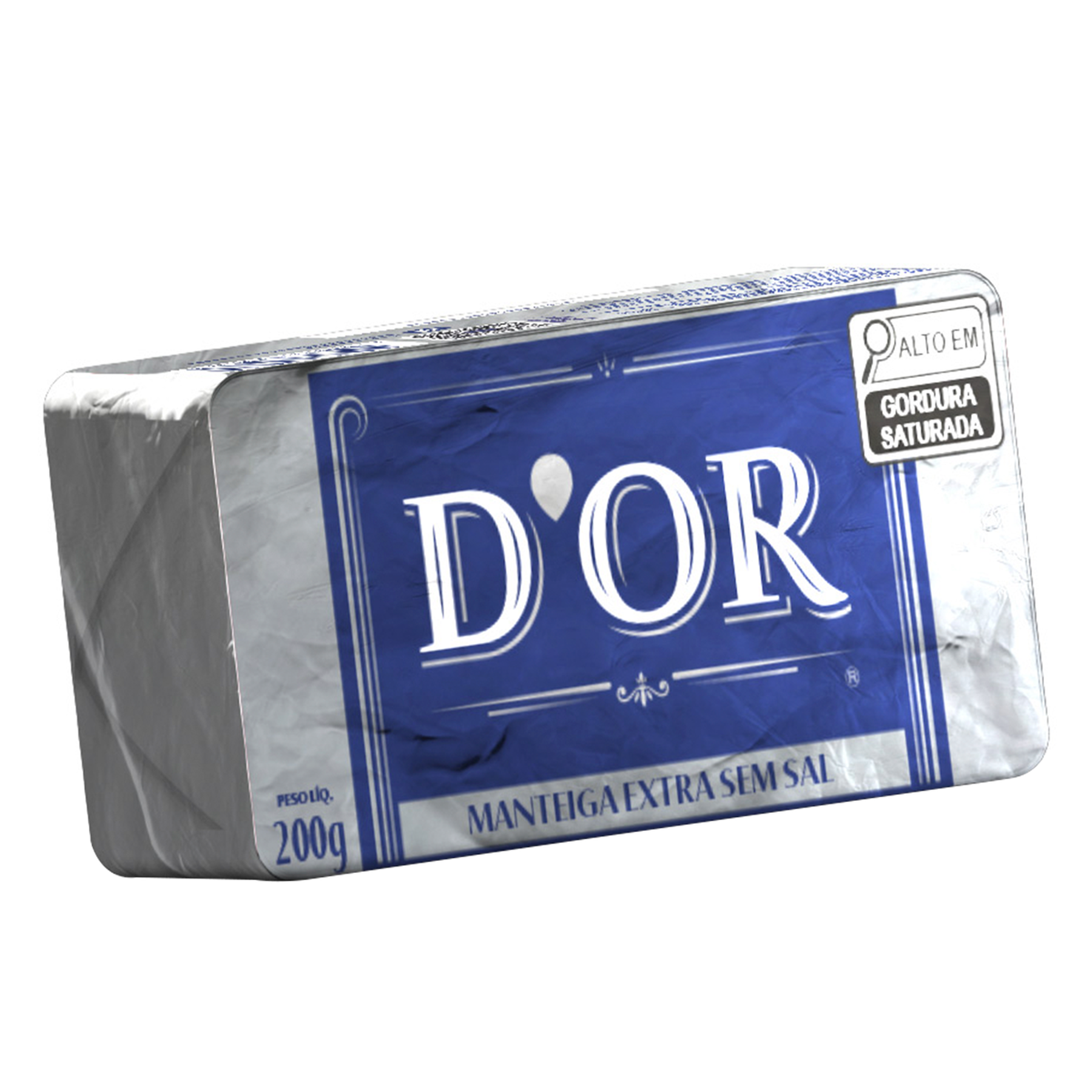 Manteiga Extra sem Sal D'or 200g