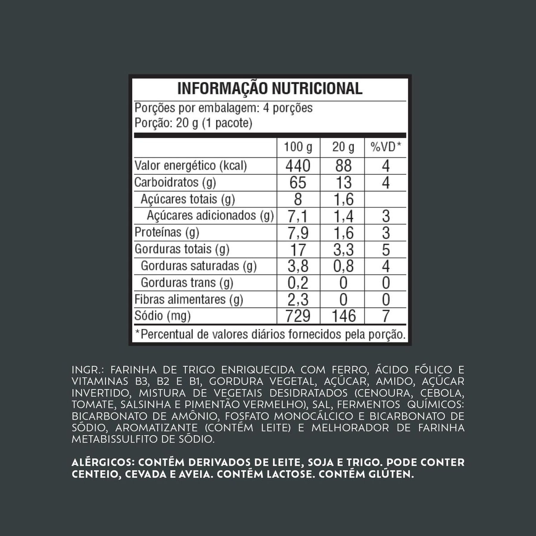 Pack Biscoito Crostini Queijo Parmes&atilde;o e Vegetais Club Social Pacote 80g 4 Unidades&nbsp;