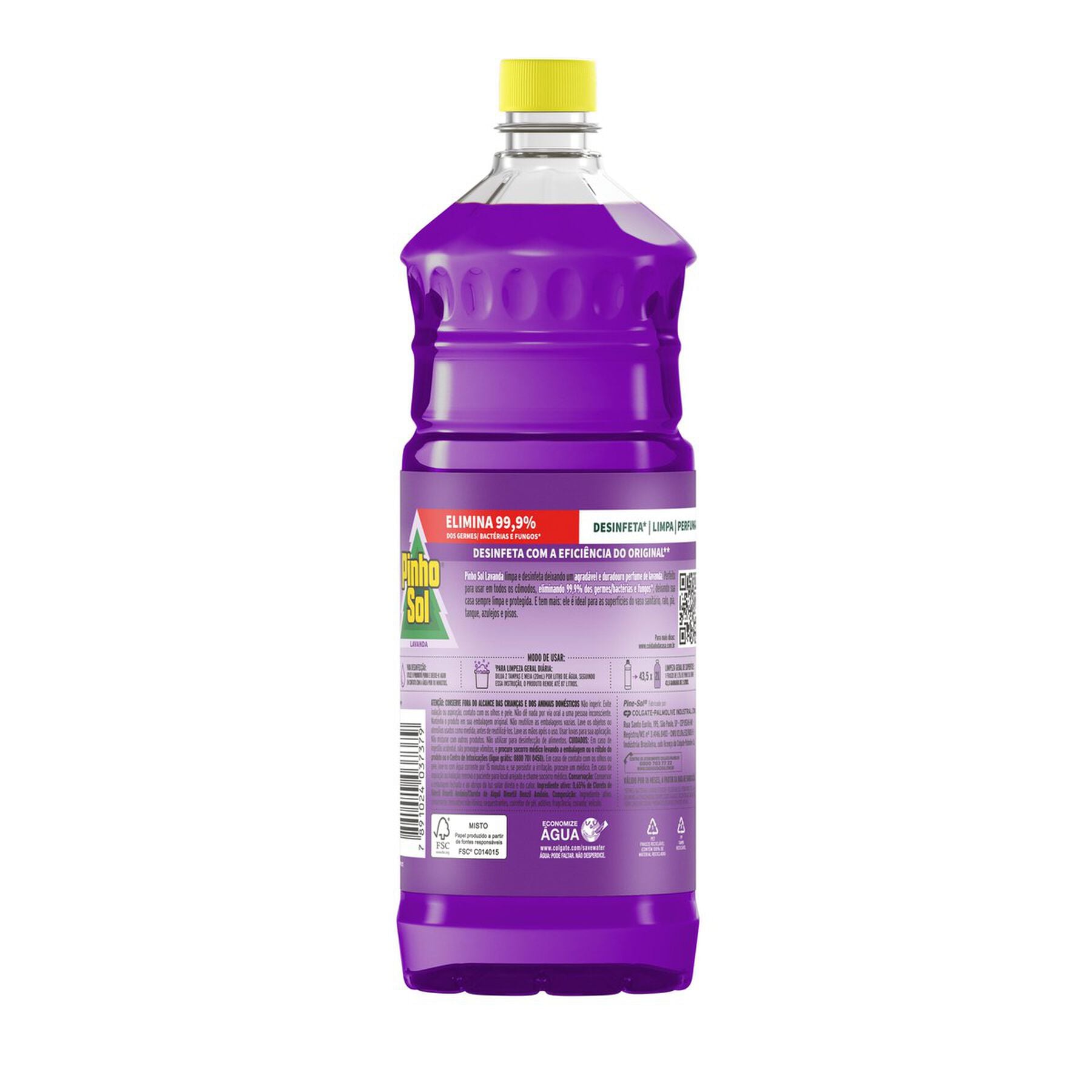 Desinfetante Uso Geral Lavanda Pinho Sol Frasco 1,75l - Embalagem Econ&ocirc;mica&nbsp;
