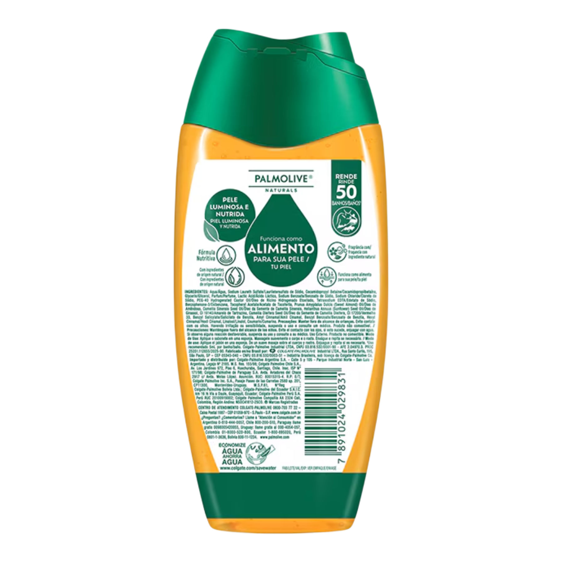 Sabonete L&iacute;quido Palmolive Naturals &Oacute;leo Nutritivo Frasco 250ml