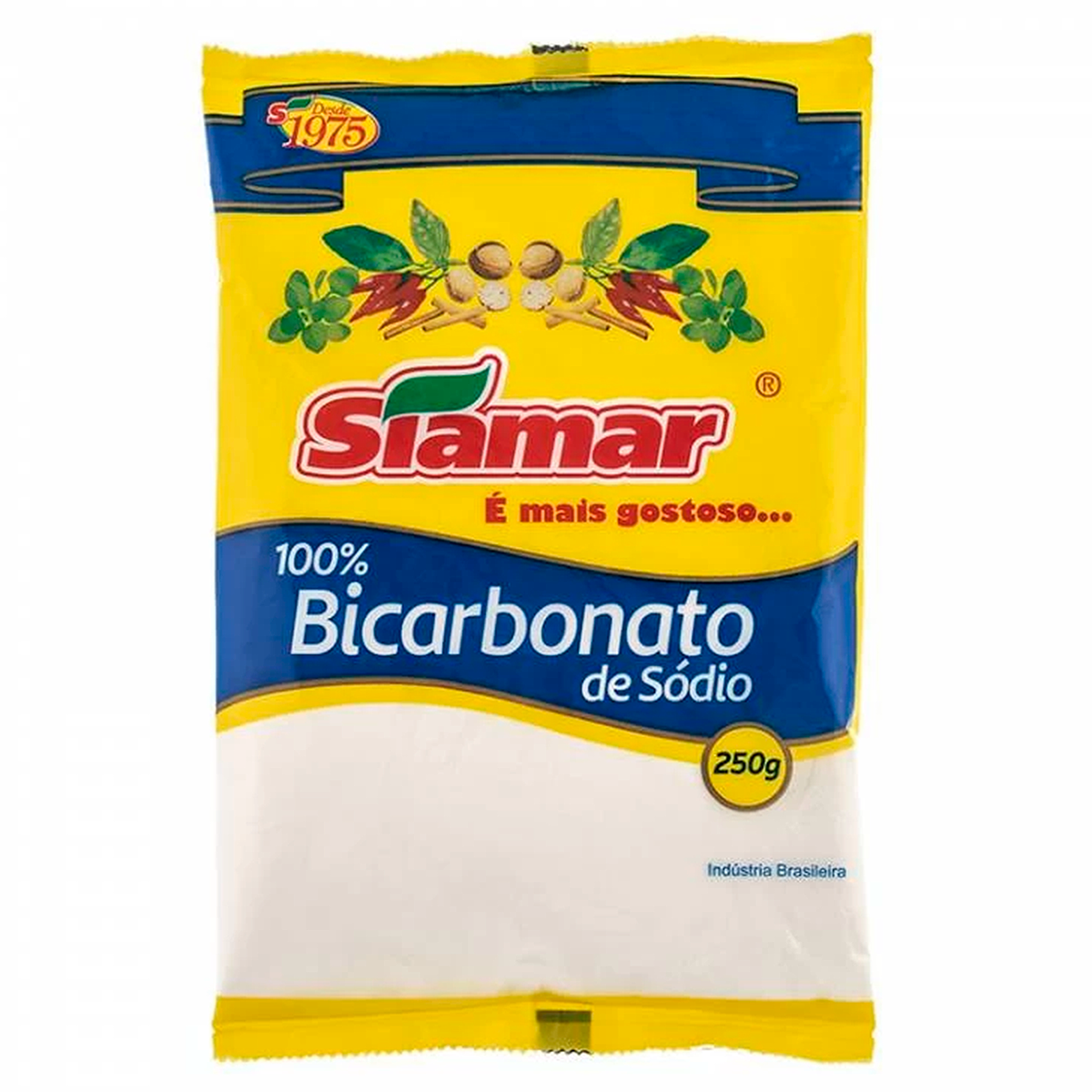 Bicarbonato de S&oacute;dio Siamar Pacote 250g