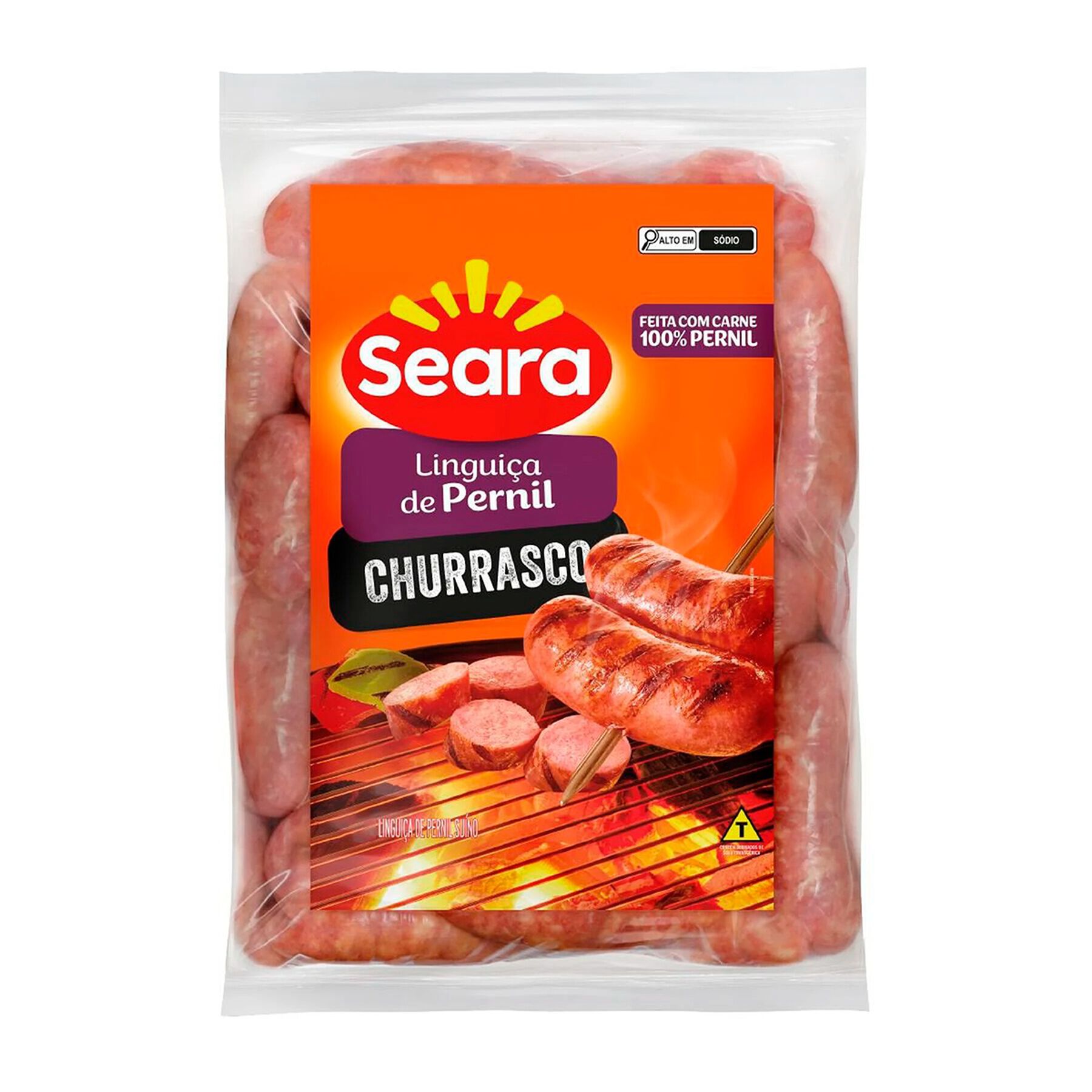 Lingui&ccedil;a de Pernil Churrasco Seara aprox. 650g