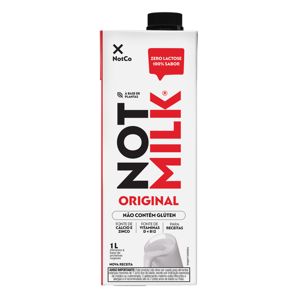 Bebida Vegetal Original Not Milk Caixa 1l