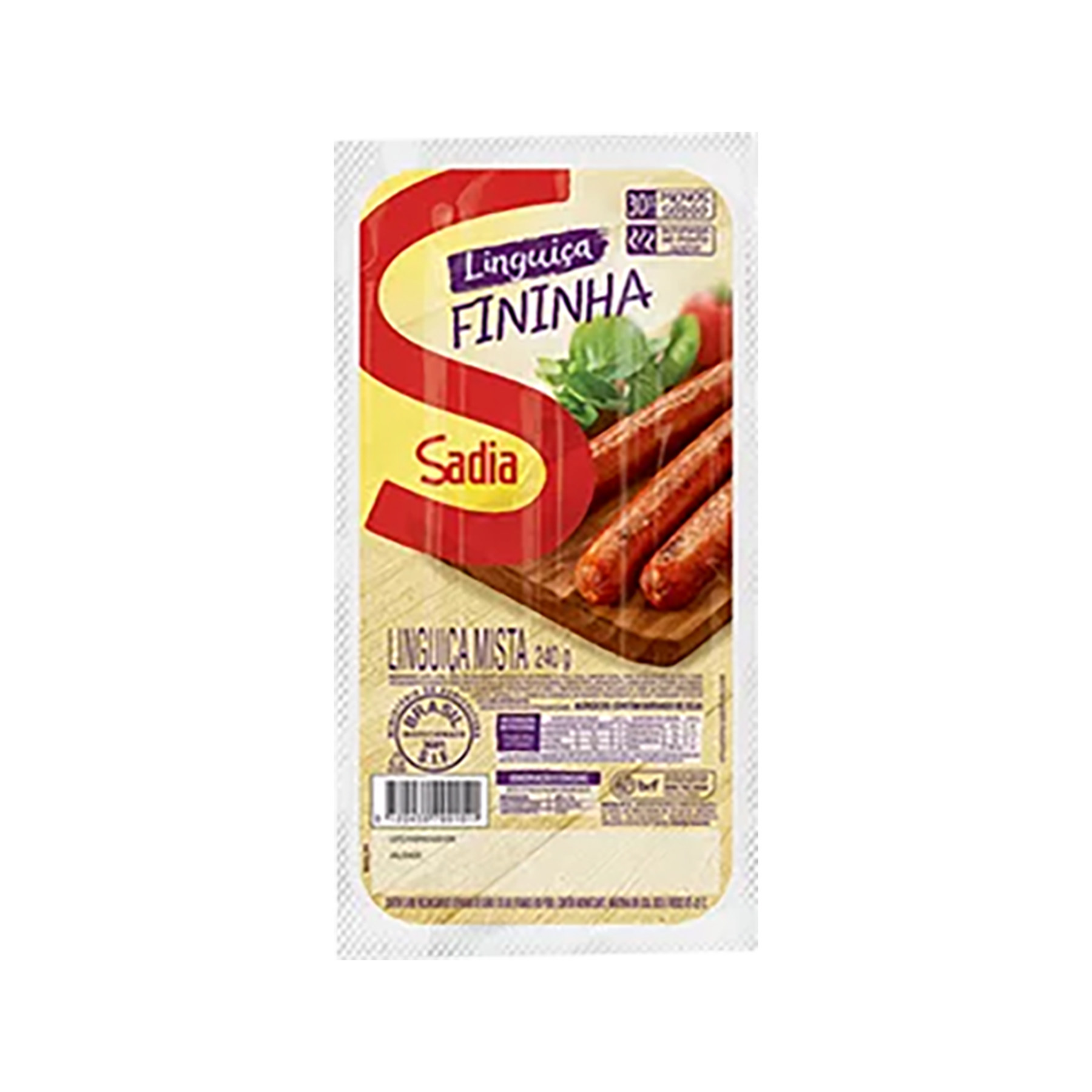 Linguiça Mista Fina D Sadia aprox. 840g