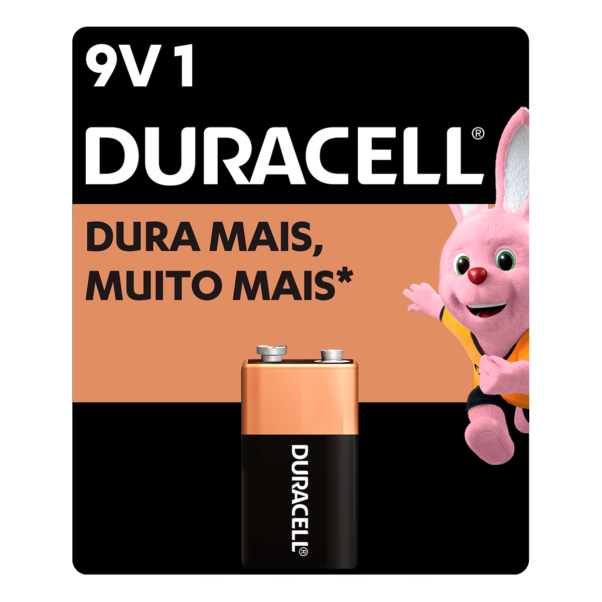 Bateria Alcalina 9V Duracell