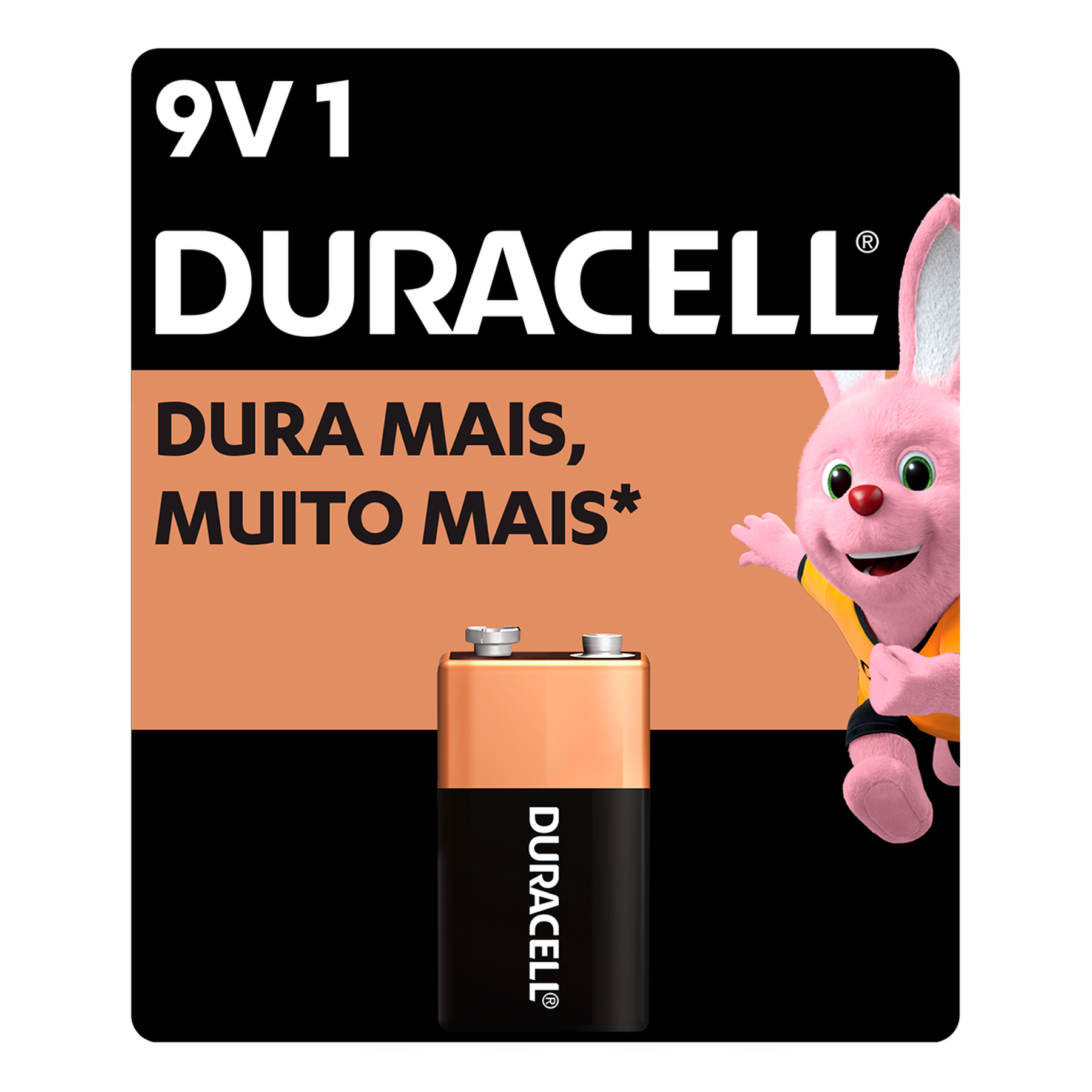 Bateria Alcalina 9V Duracell