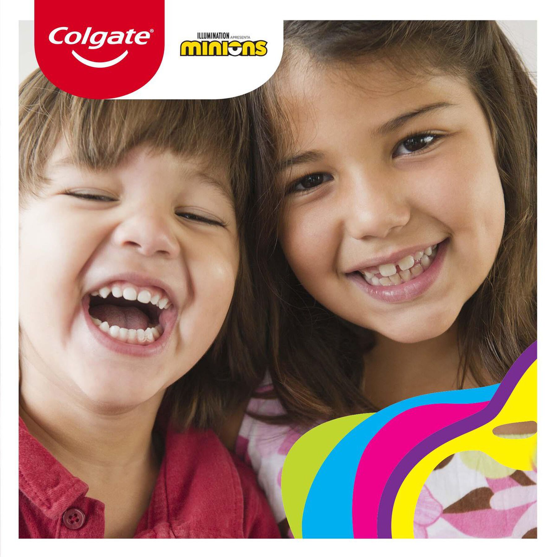 Enxaguante Bucal Zero &Aacute;lcool Tutti Frutti Minions Plax Kids Colgate Frasco 250ml&nbsp;&nbsp;
