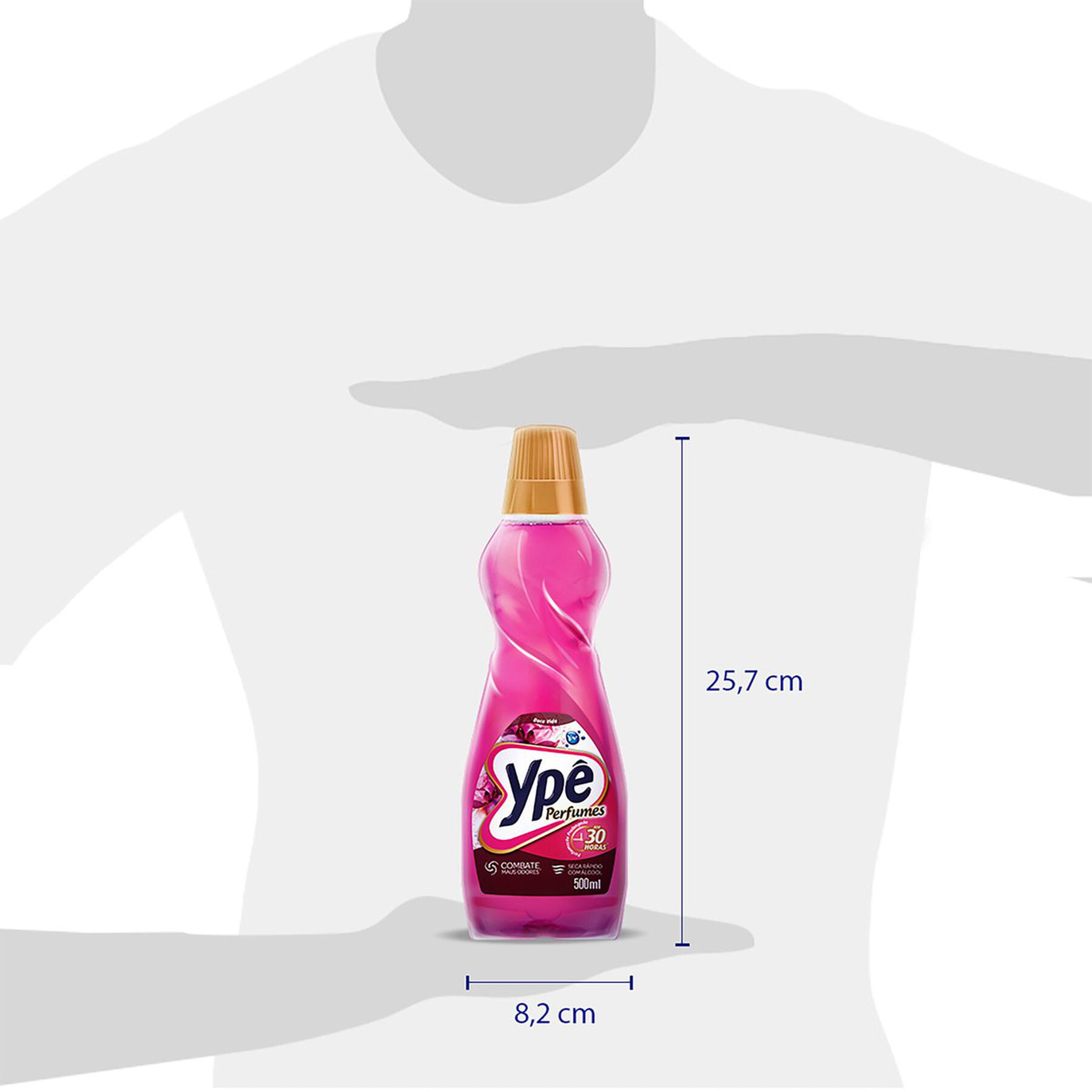 Limpador Perfumado Doce Vida Ypê Premium Frasco 500ml
