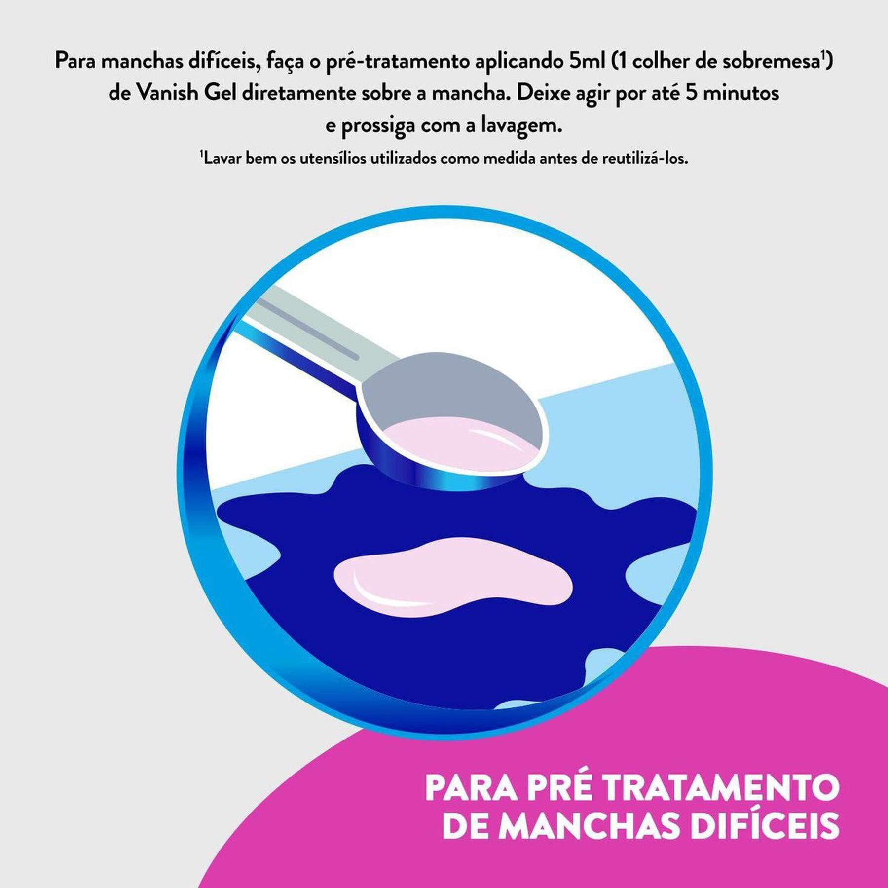 Tira-Manchas Gel Multiuso Vanish Frasco 3l Leve Mais Pague Menos